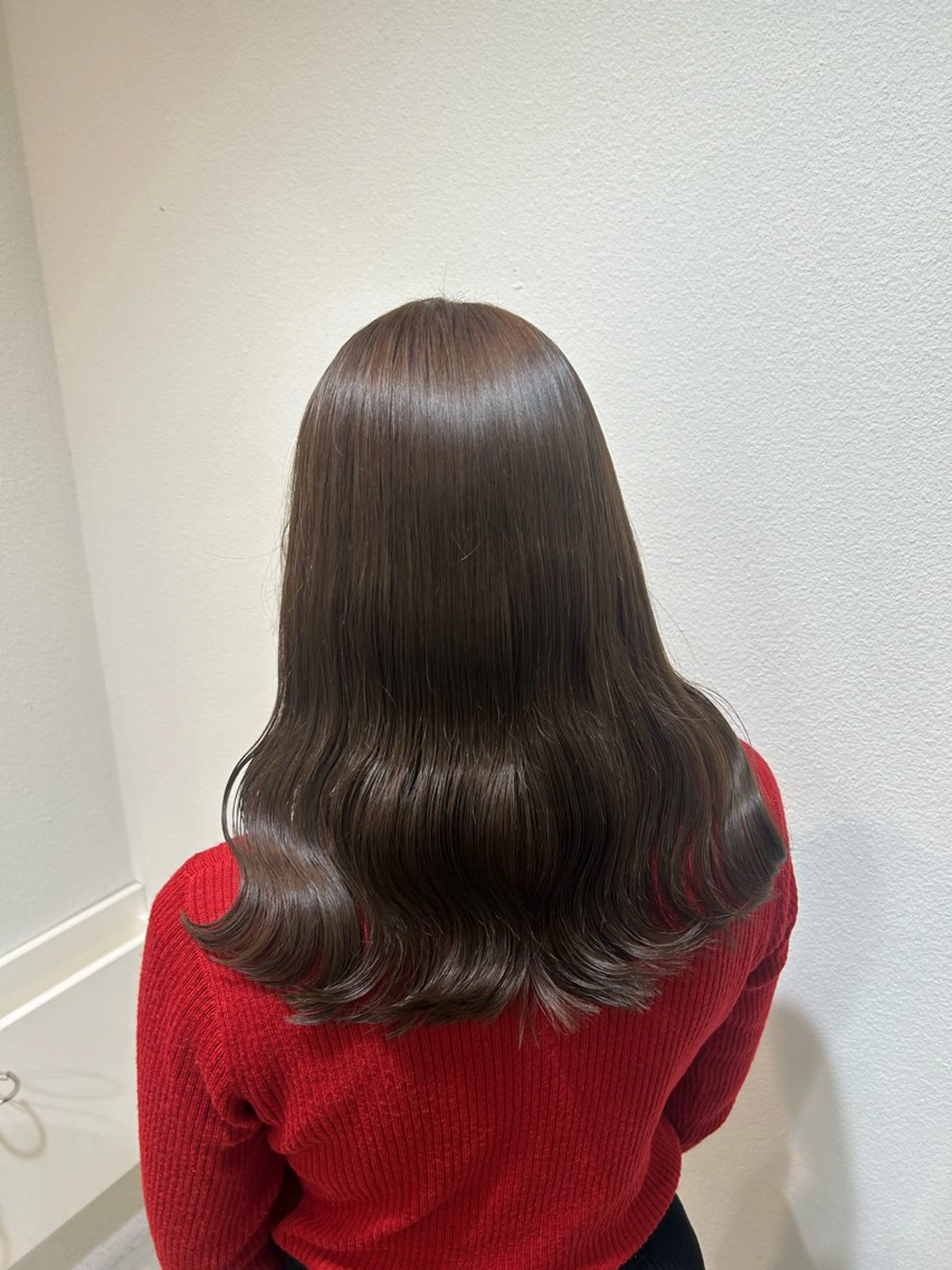 セミロング ツヤ感カラー /mei✨️のヘアスタイル