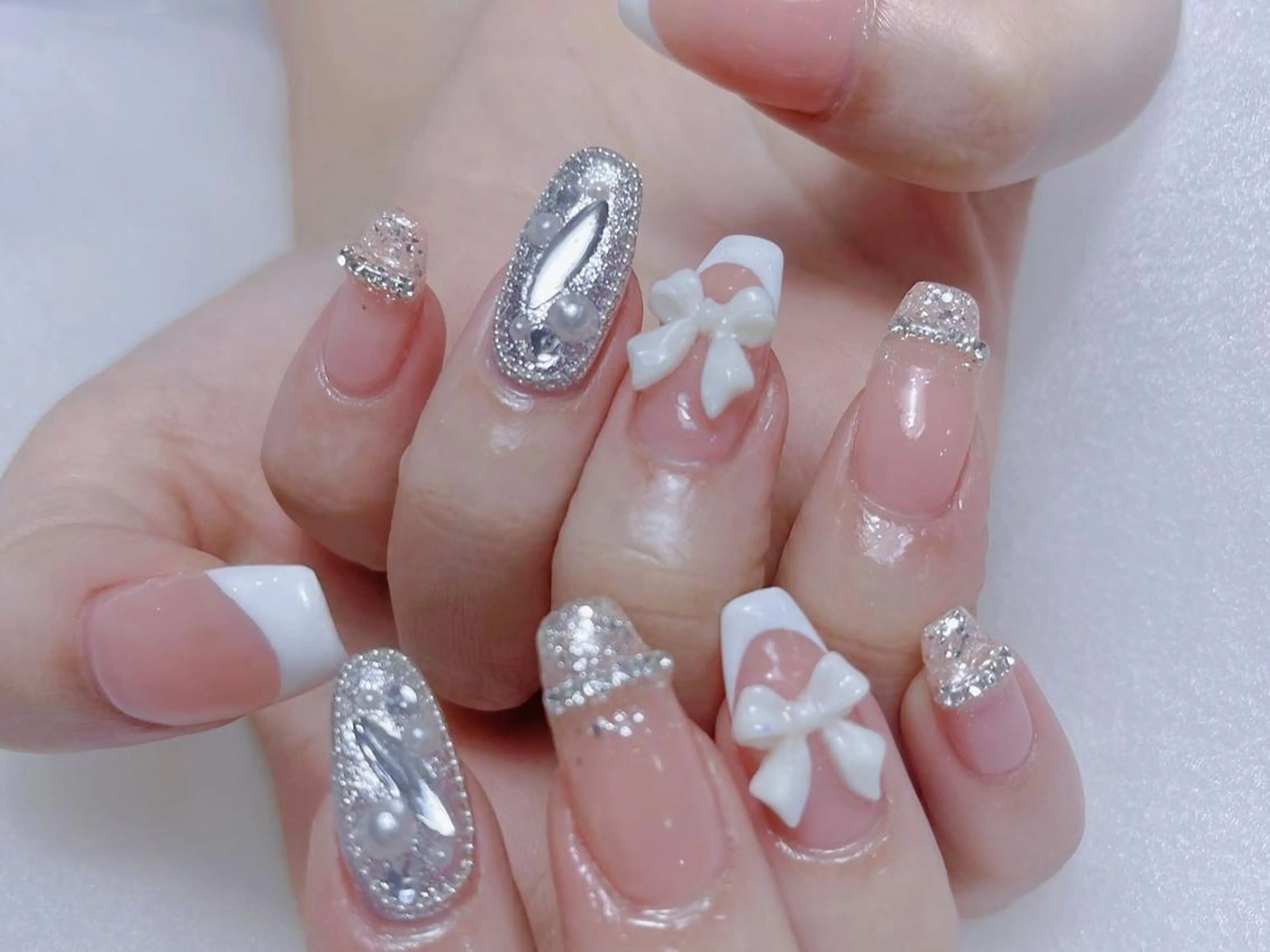 ネイル ハンドネイル Elegant beautyのネイルデザイン