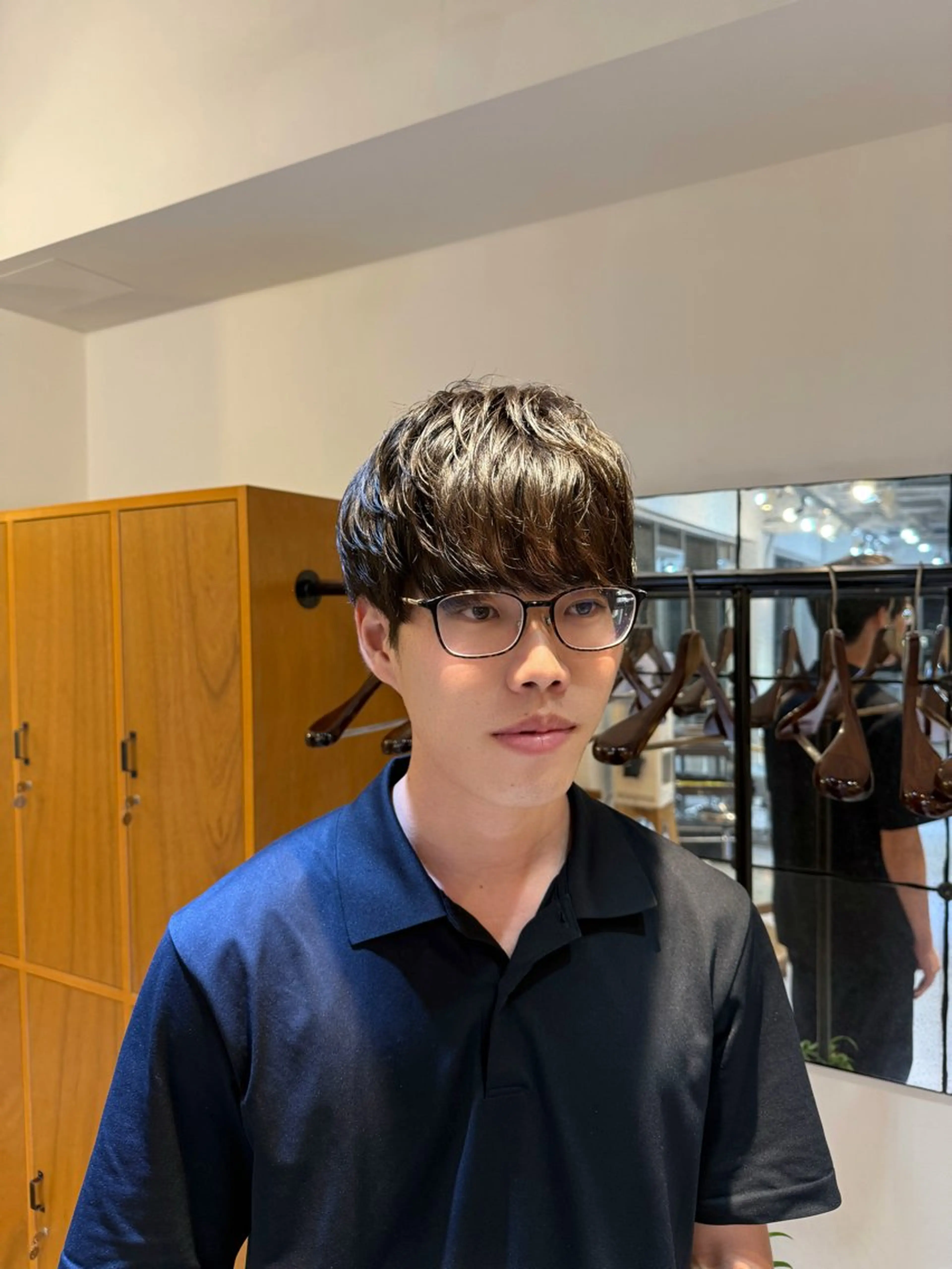 ショート メンズ マッシュ 二村 洸太朗のヘアスタイル