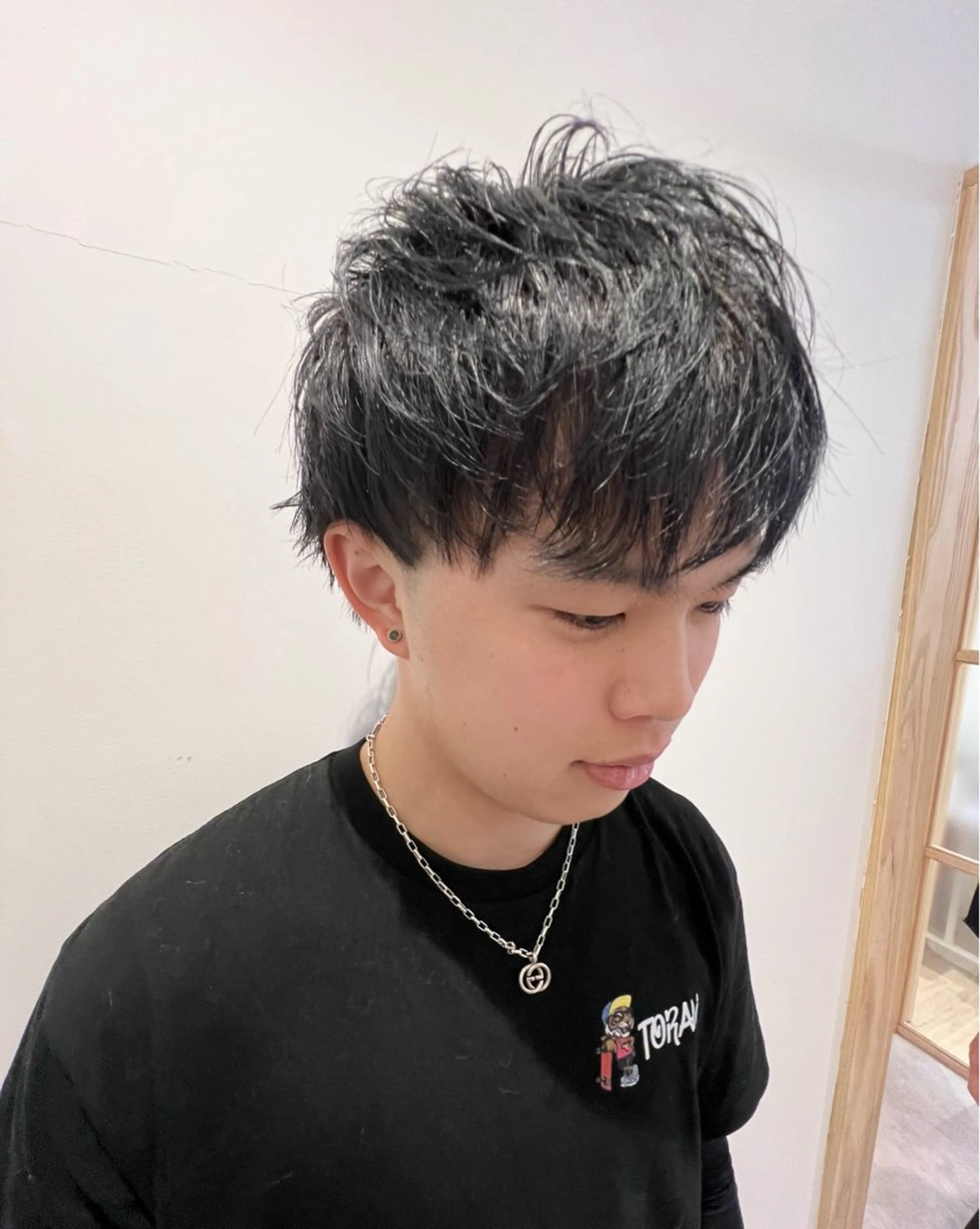 ショート カラー アッシュ 卒業式のヘアスタイル SATSUKI🌼. 髪質改善/ブリーチのヘアスタイル