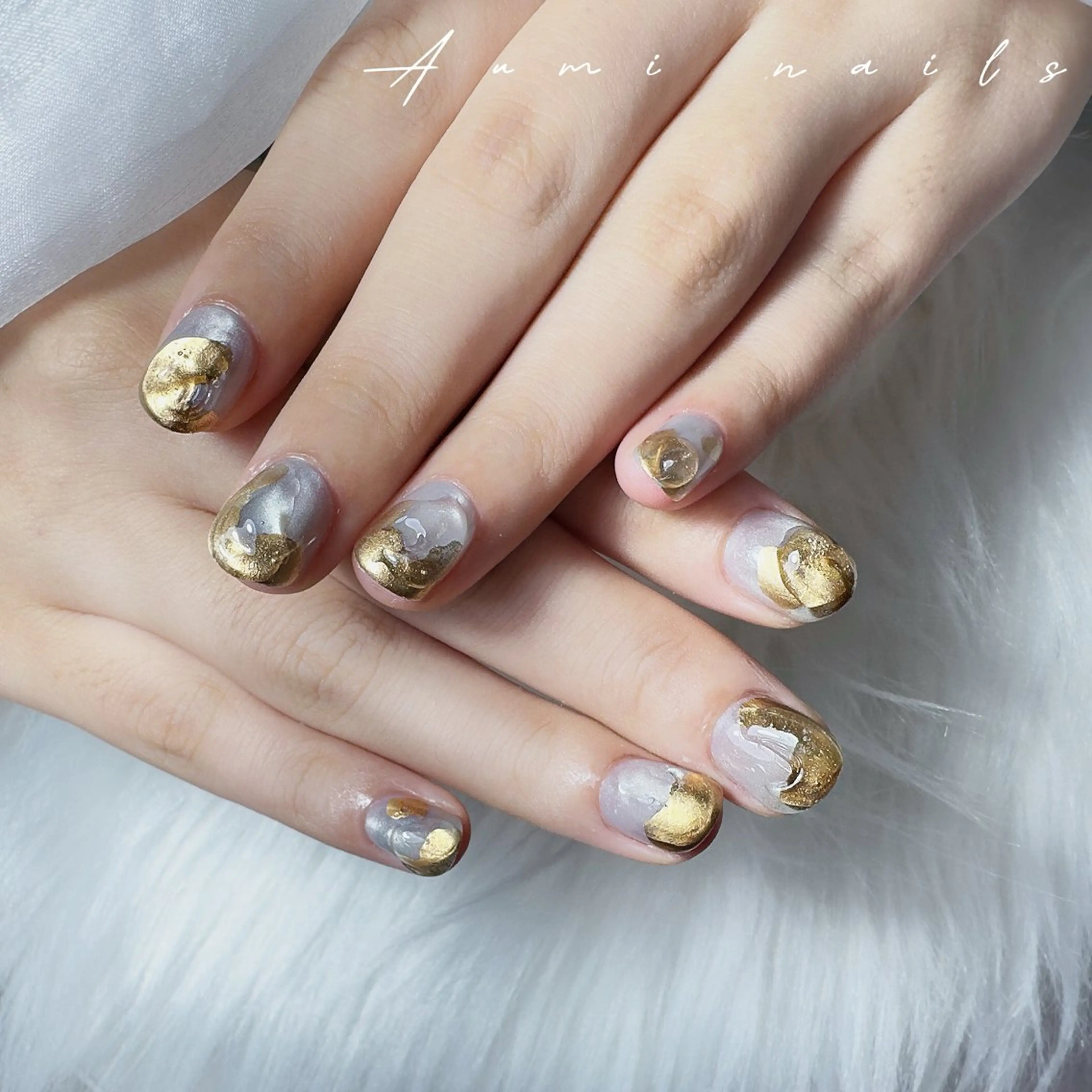 ネイル ハンドネイル YUMI ニュアンスnailsのネイルデザイン
