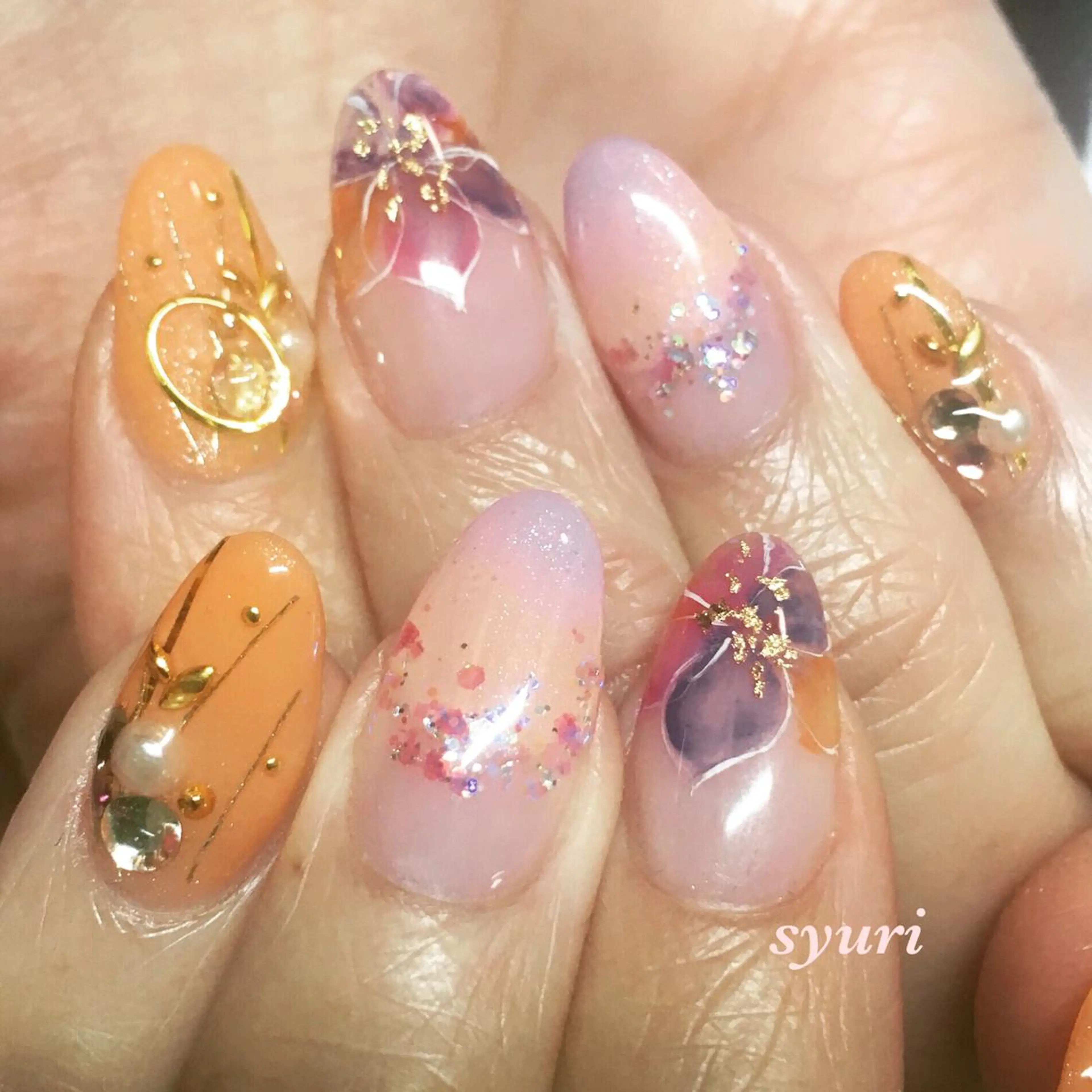 ネイル ハンドネイル syuri nailのネイルデザイン
