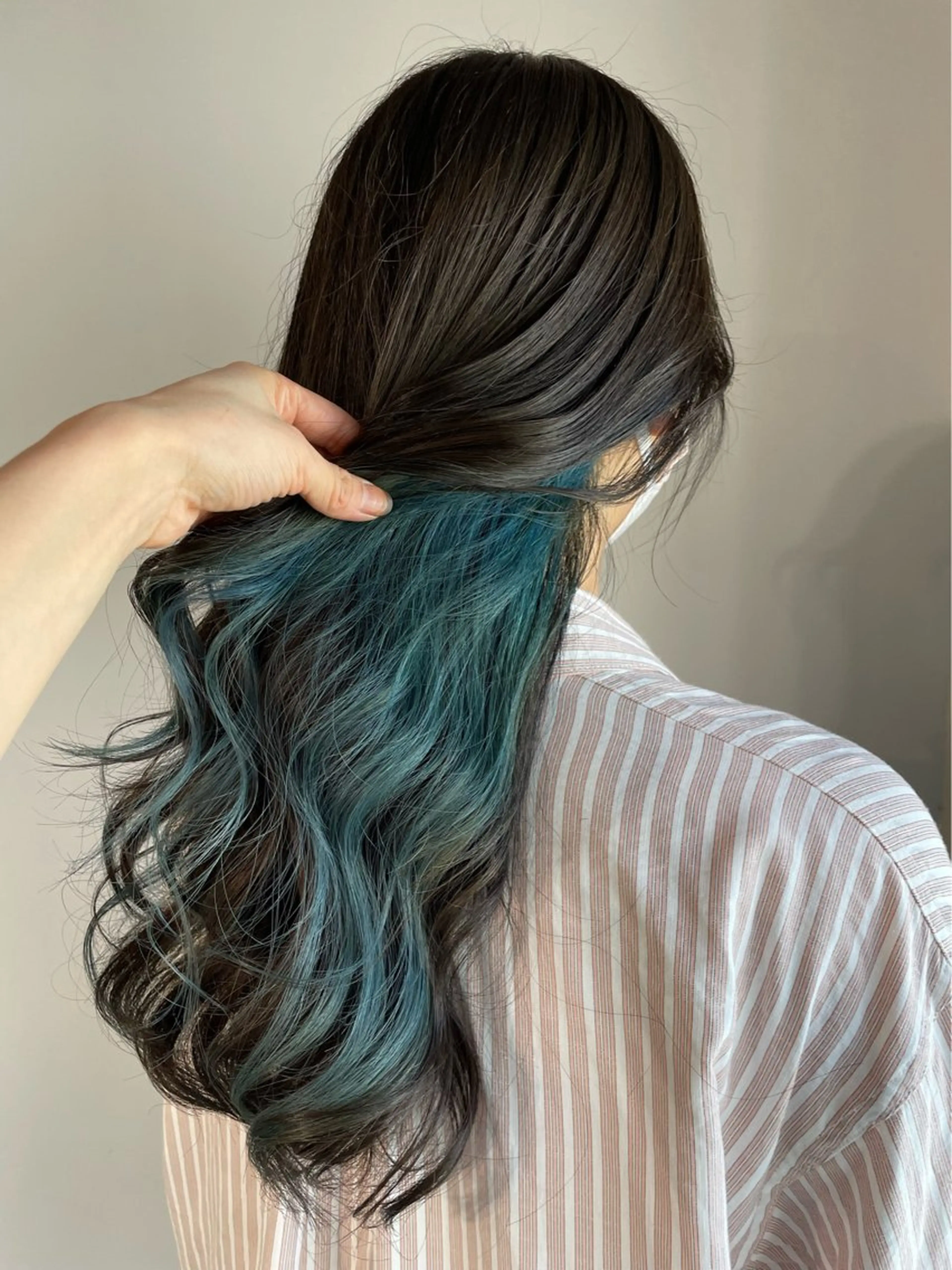 ロング カラー バレイヤージュ ブリーチ ケアブリーチ ダブルカラー イヤリングカラー ヘアカラー トリートメント Lulu 公式/すすきの/大通のヘアスタイル