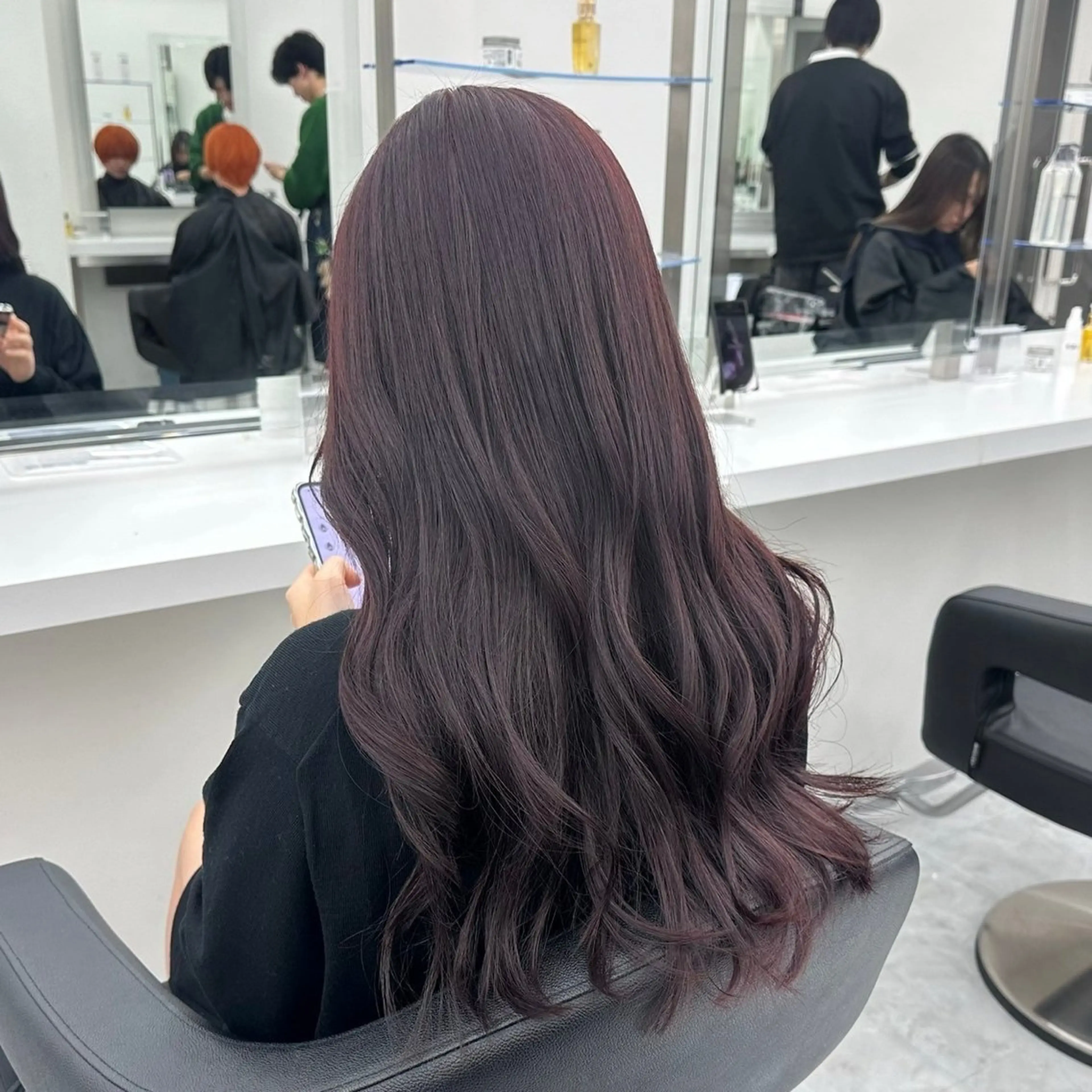 カラー noa🫧縮毛矯正/ 艶髪カラーのヘアスタイル