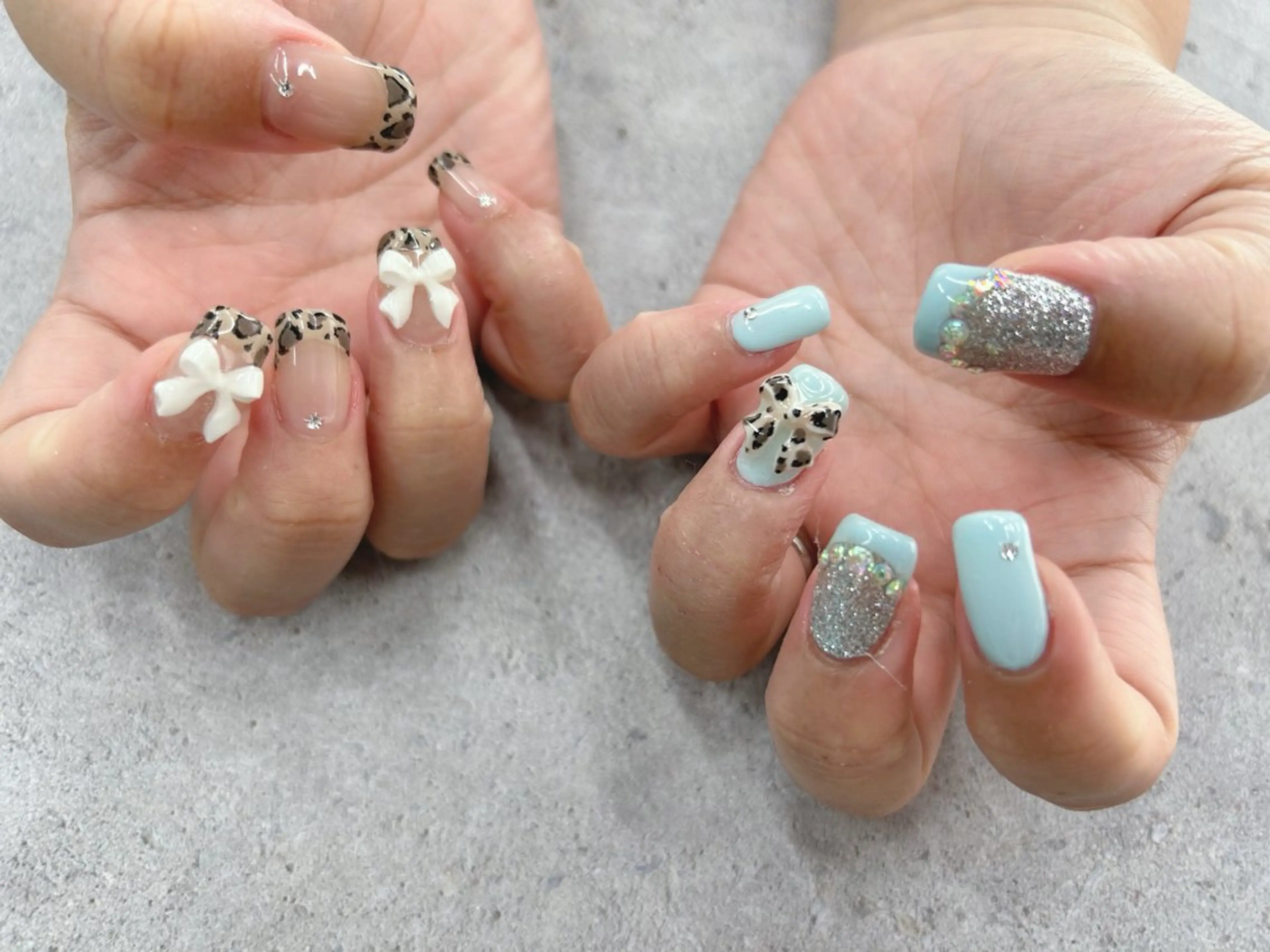ネイル アニマル柄 ハンドネイル Nail Salon agré所属・agré ネイルサロン　アグレのネイルデザイン