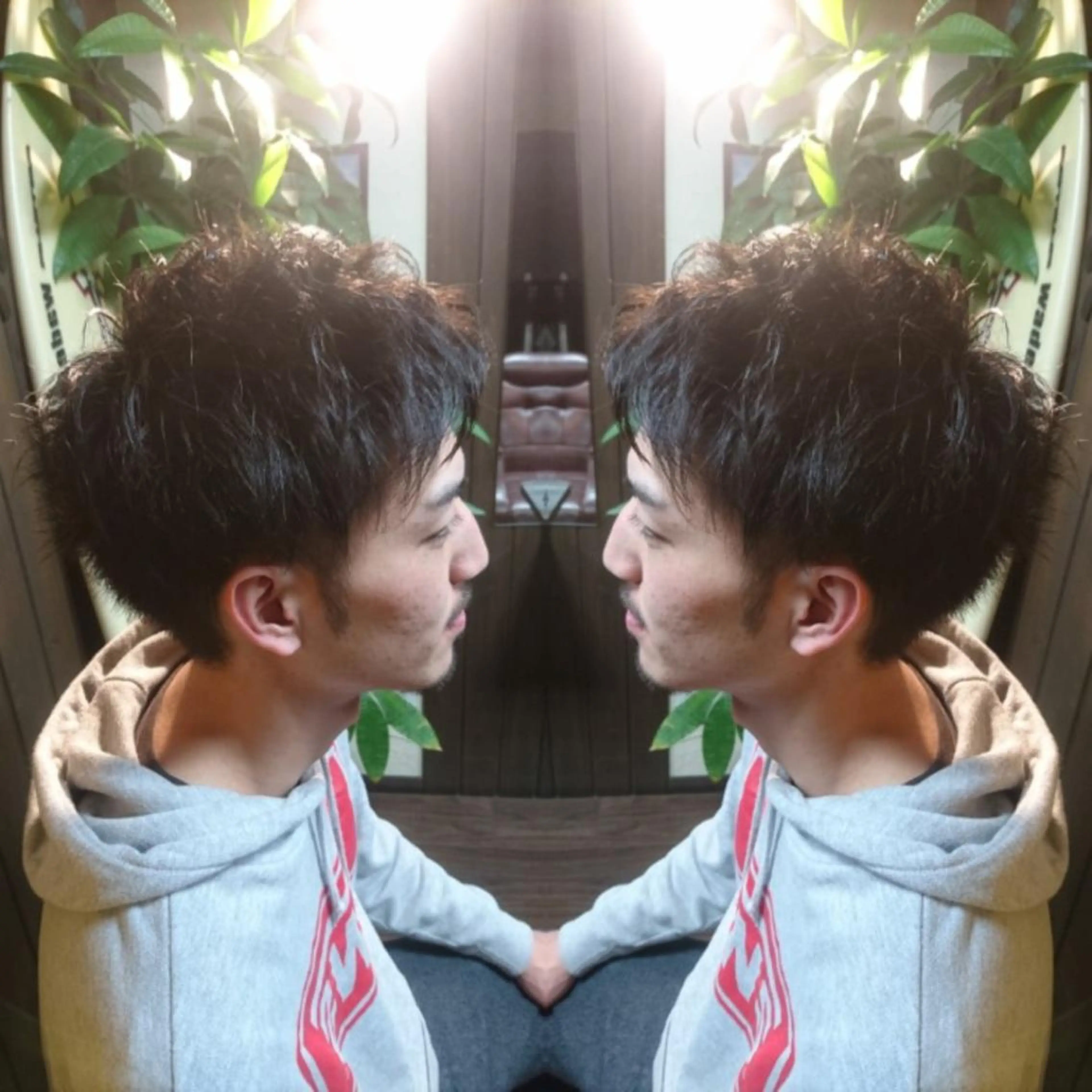 メンズ カット サンフラット所属・岡林 選のヘアスタイル