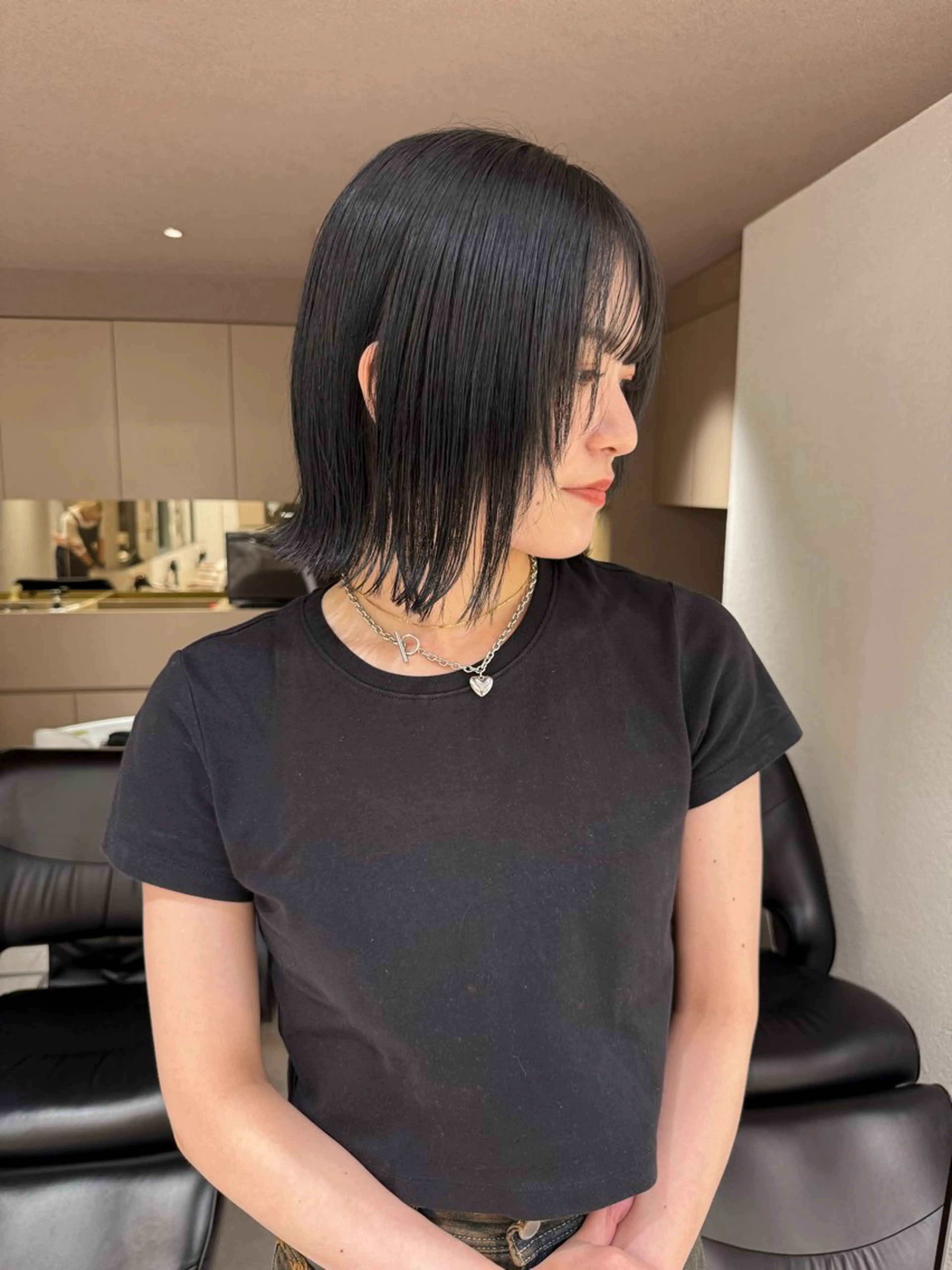 ミディアム カラー カット ヘアカラー トリートメント 恵比寿/透明感カラー /✨sayu✨のヘアスタイル