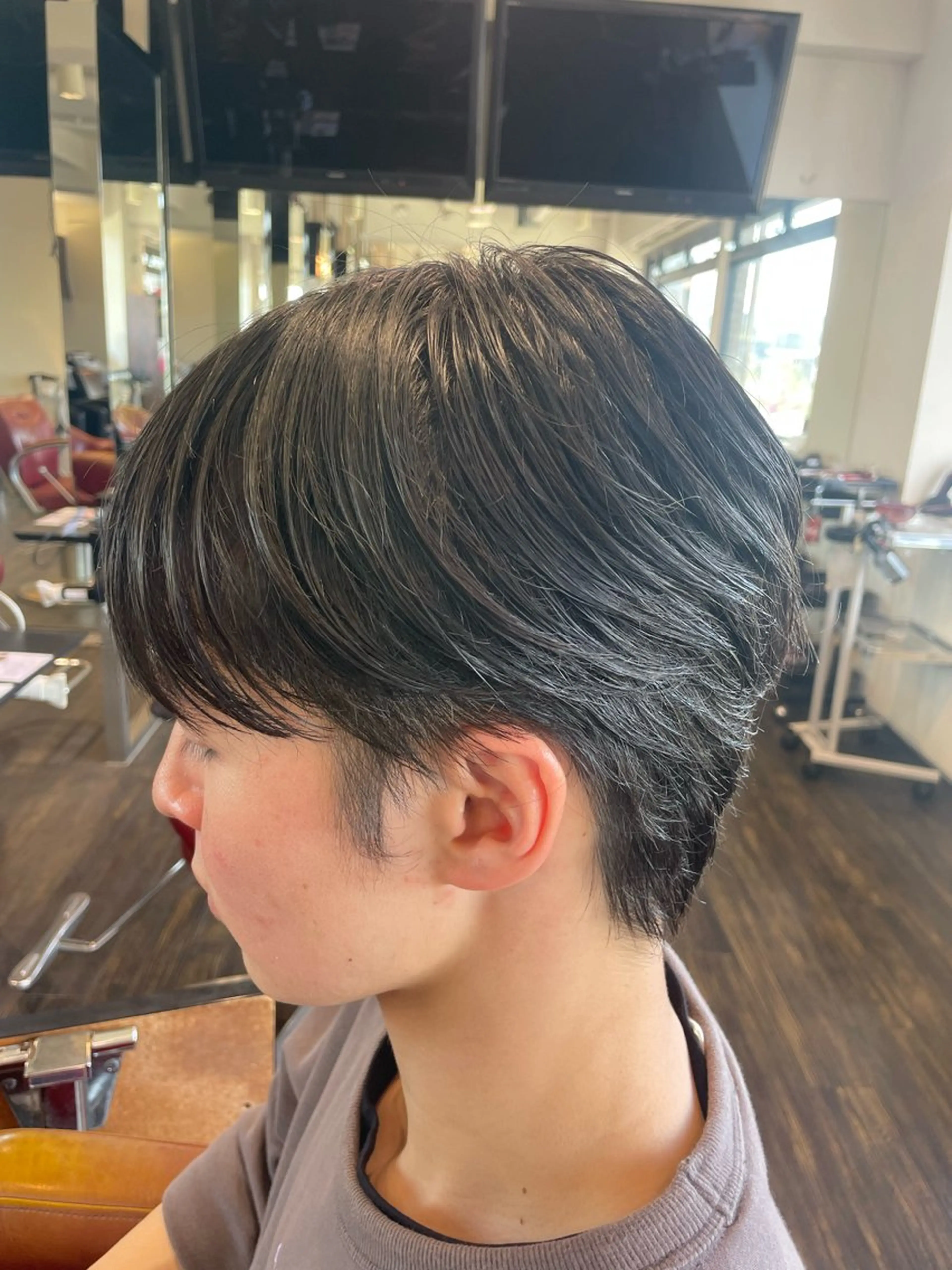 メンズ メンズ韓国風 カット 佐藤 綾郁のヘアスタイル