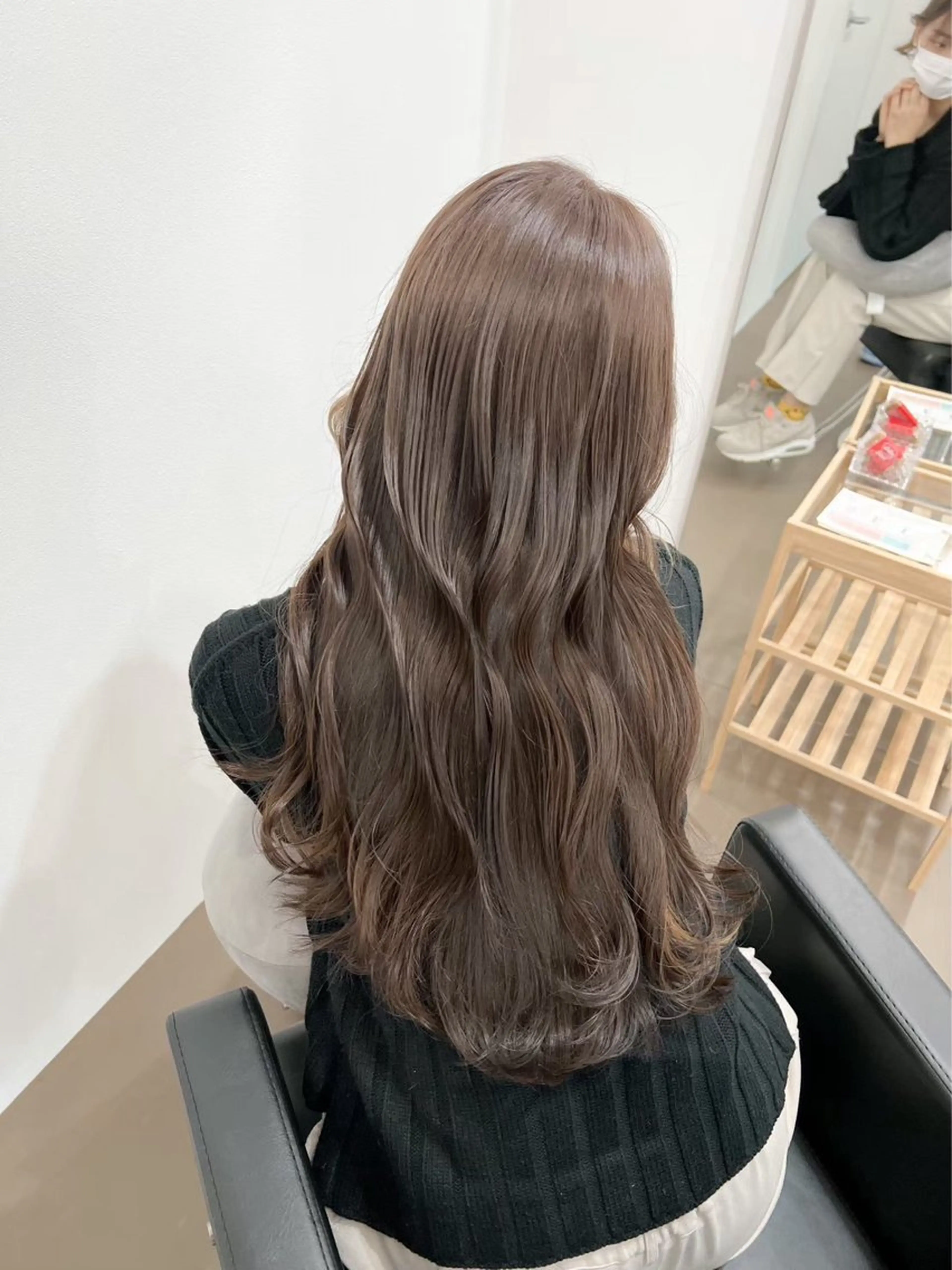 ロング カット ヘアカラー トリートメント 北新地/縮毛矯正 /あやなのヘアスタイル