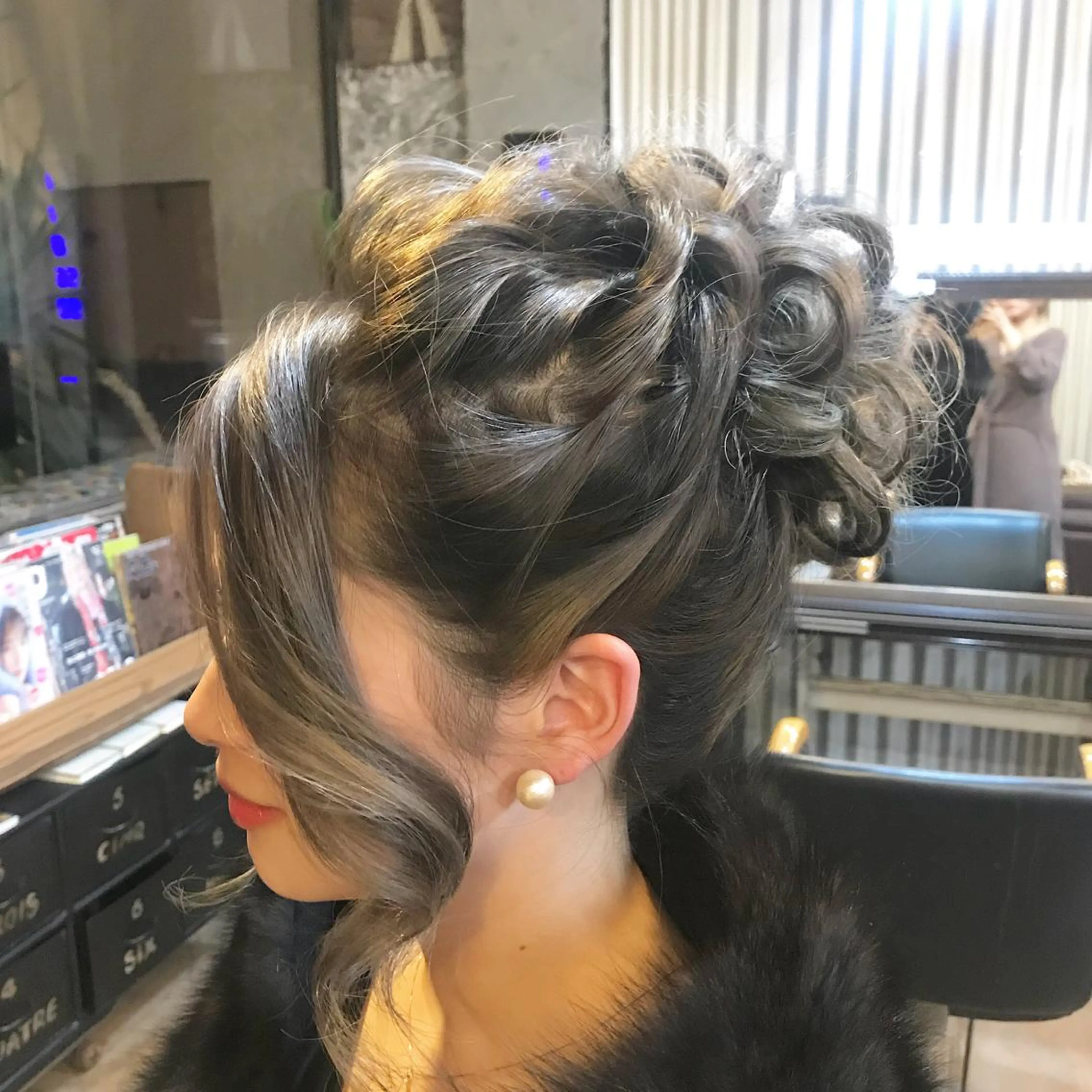 ヘアアレンジ ヘアセット 玉木 育実のヘアスタイル