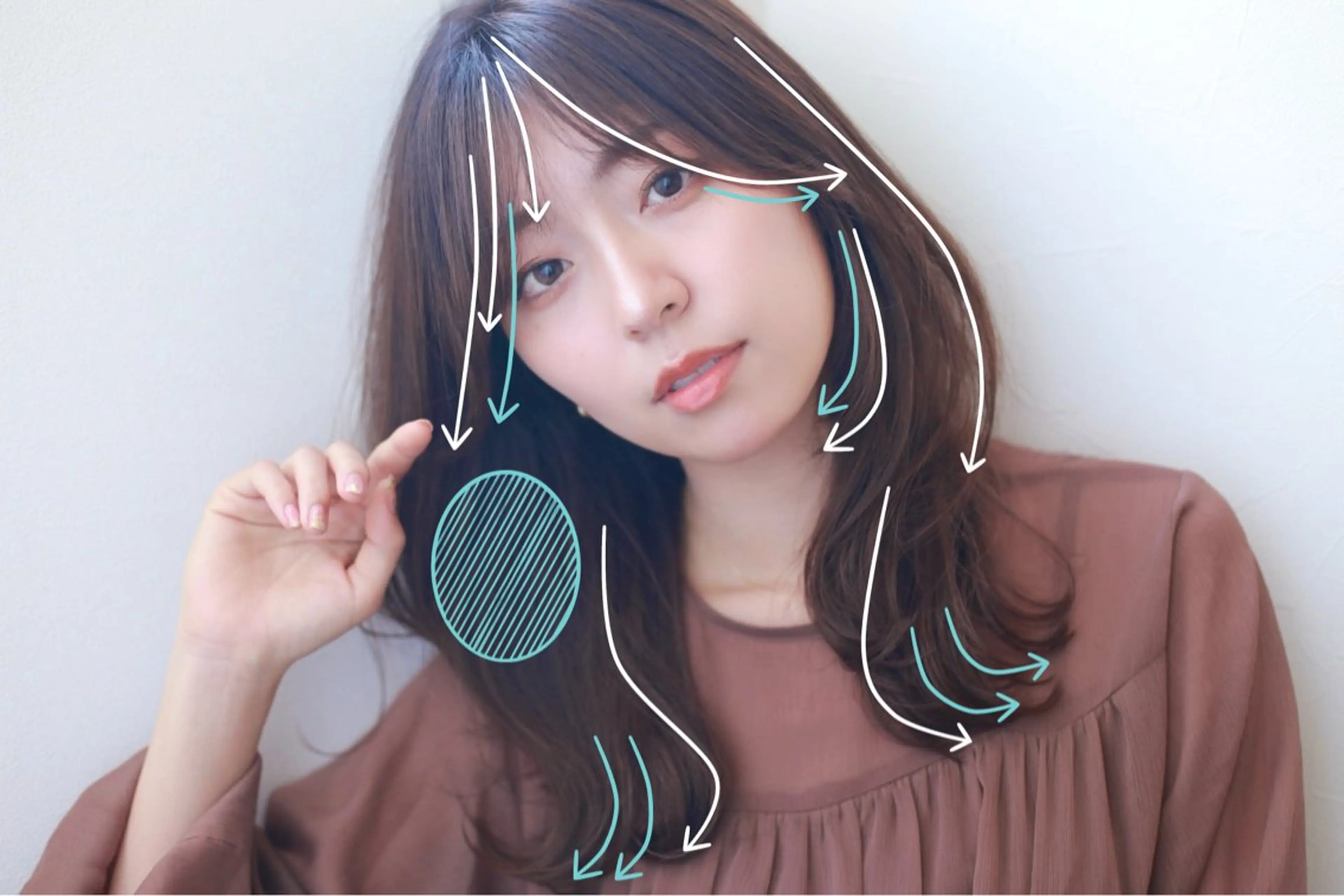 💙骨格・顔型・パーソナルカラー診断付き💙→ブリーチなしワンカラー🌈＋似合わせカット✂️✨の写真