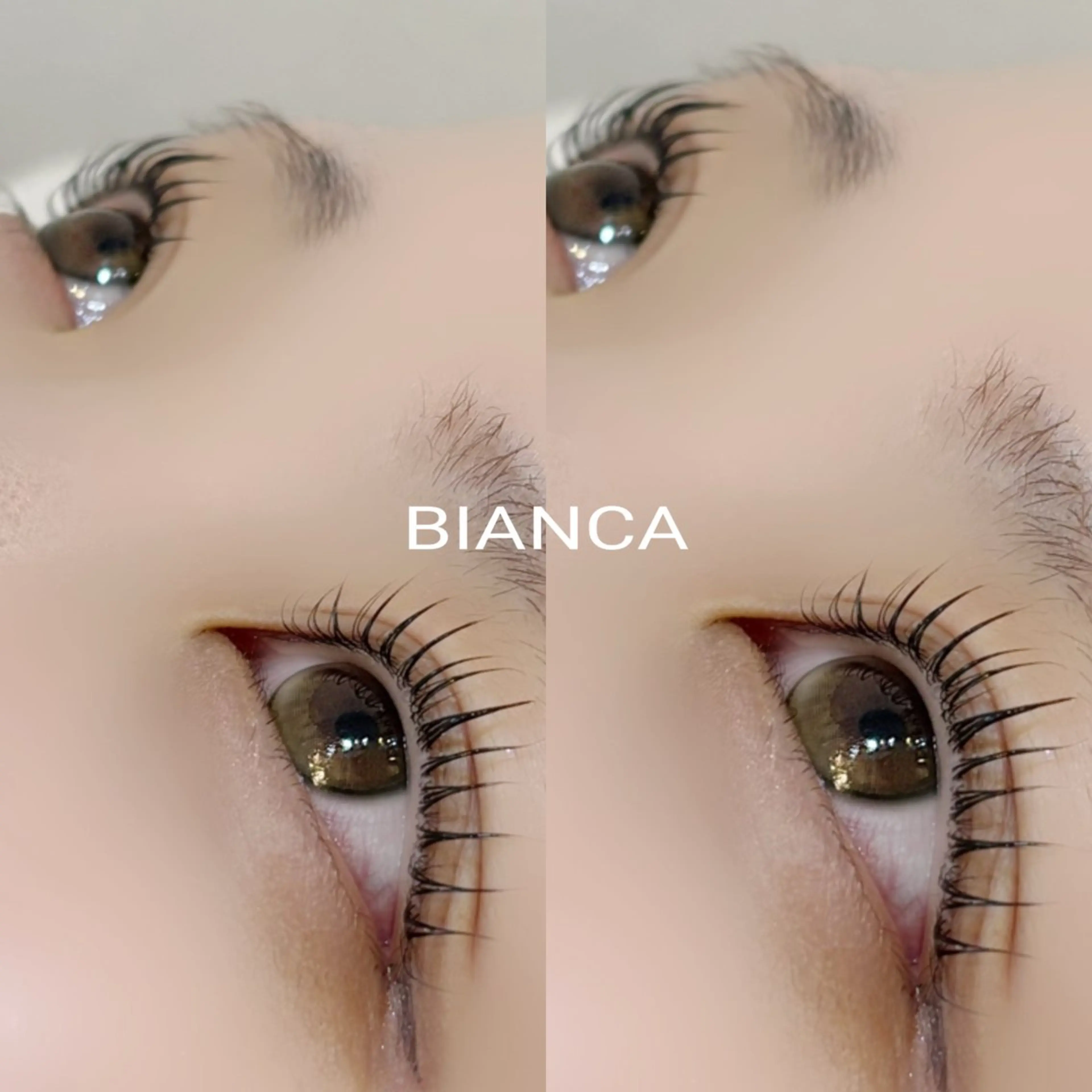 マツエク・マツパ パリジェンヌラッシュリフト マツパ Bianca 名駅店 飯田のマツエク・マツパデザイン