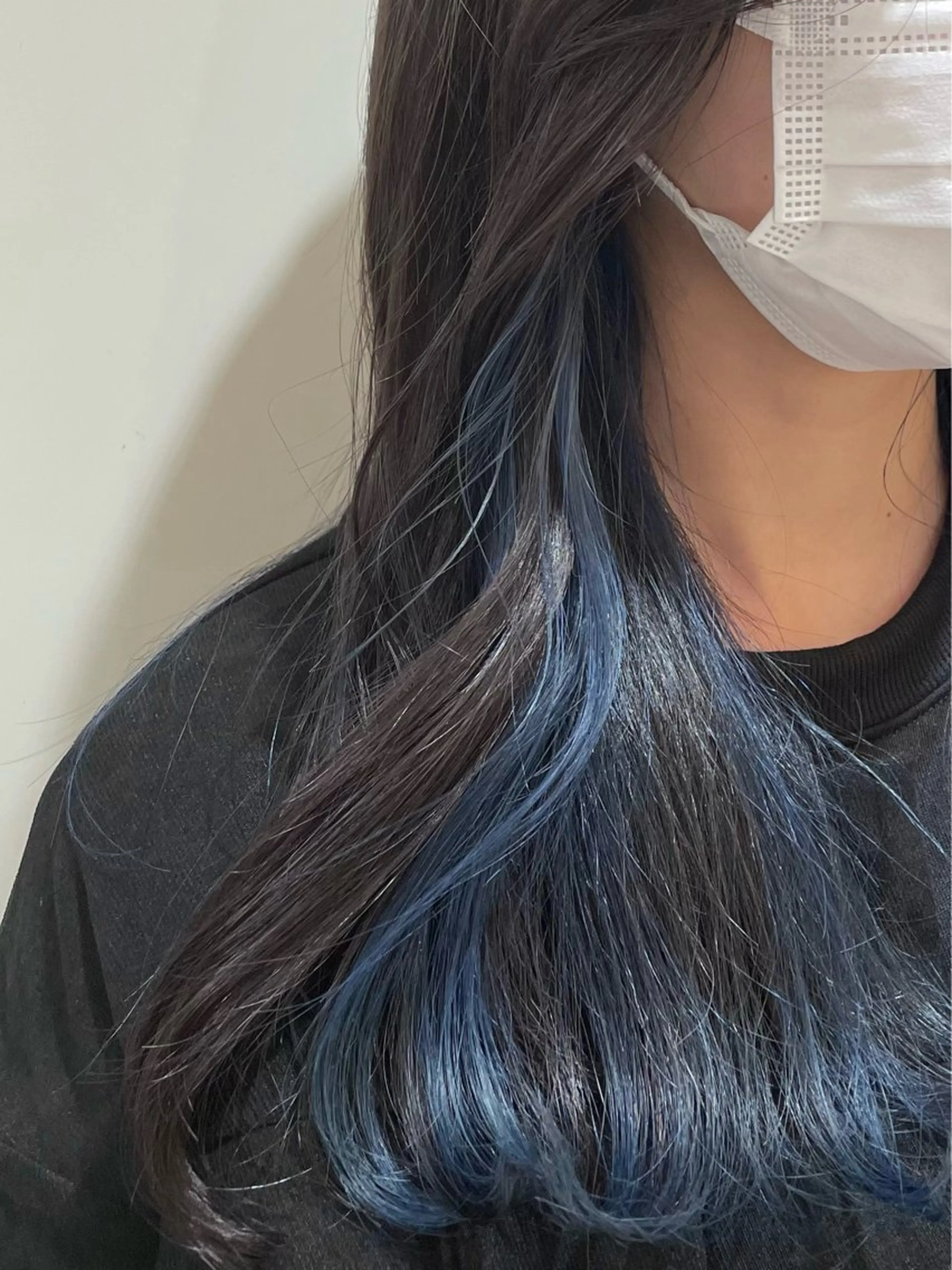 ロング カラー 藤井 ヒナのヘアスタイル