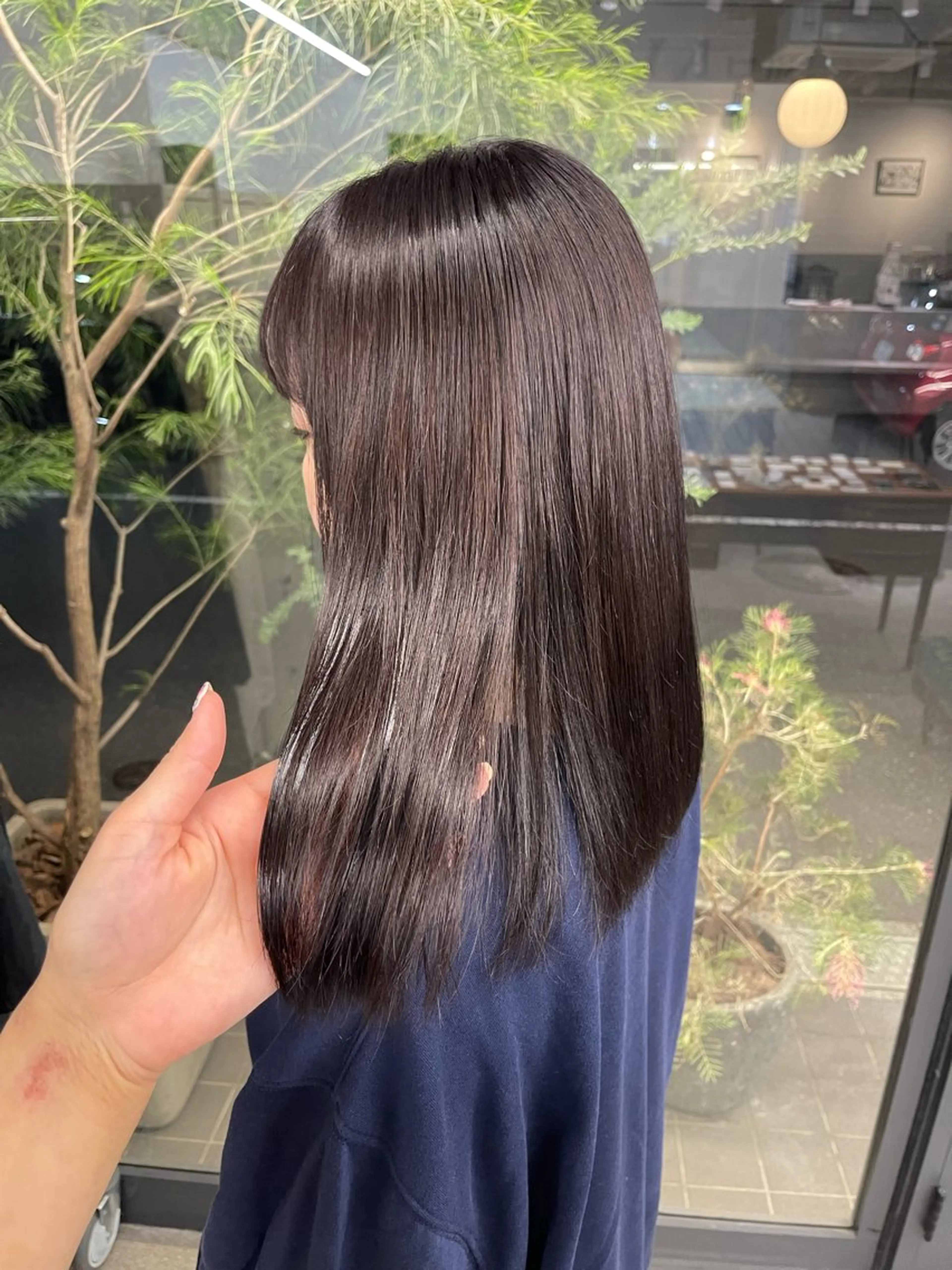 セミロング Elme所属・デビュー前割引中🔥 平口はのんのヘアスタイル