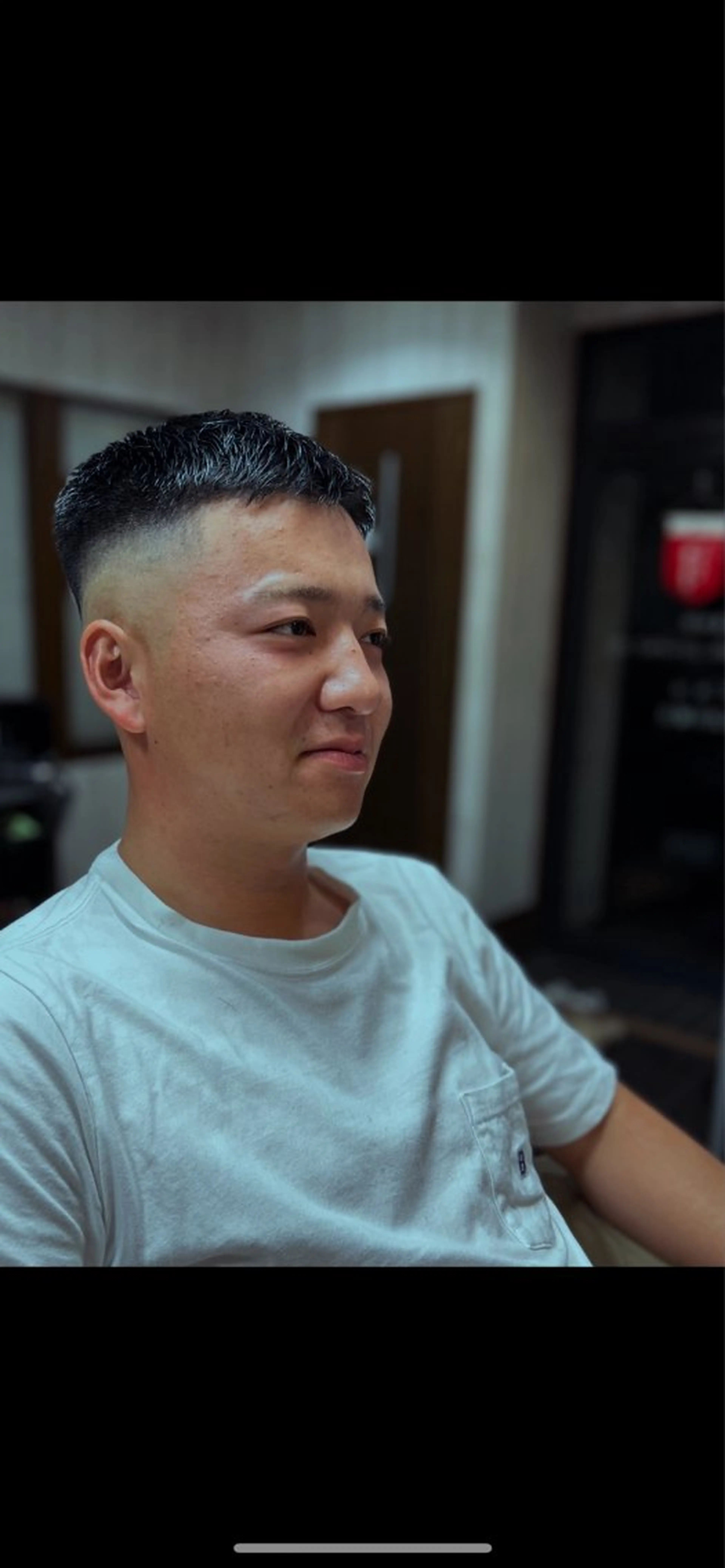 ショート メンズ 阿野 真翔のヘアスタイル