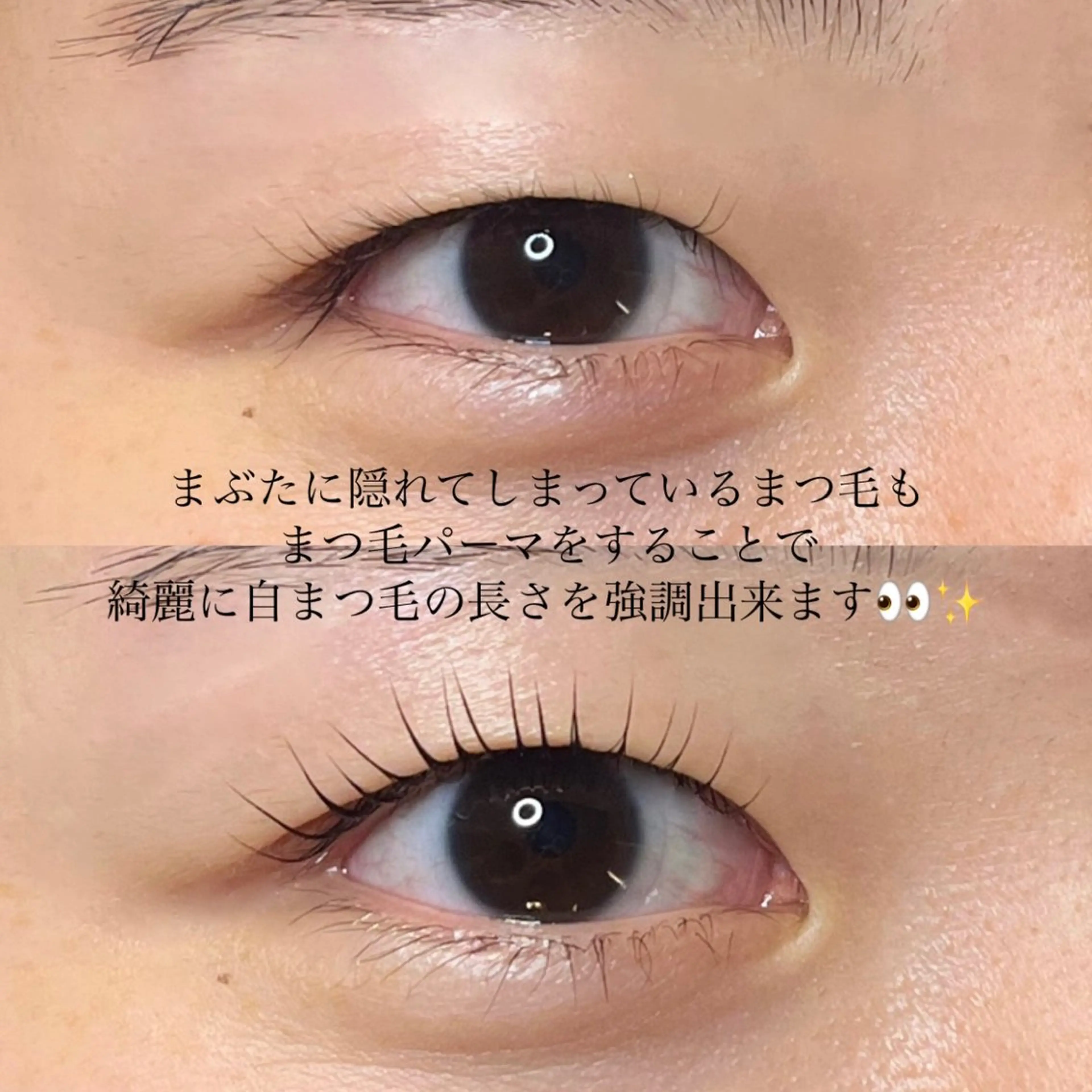 マツエク・マツパ 一重×まつ毛パーマ マツパ seReno KOHAKUの眉毛・アイブロウイメージ