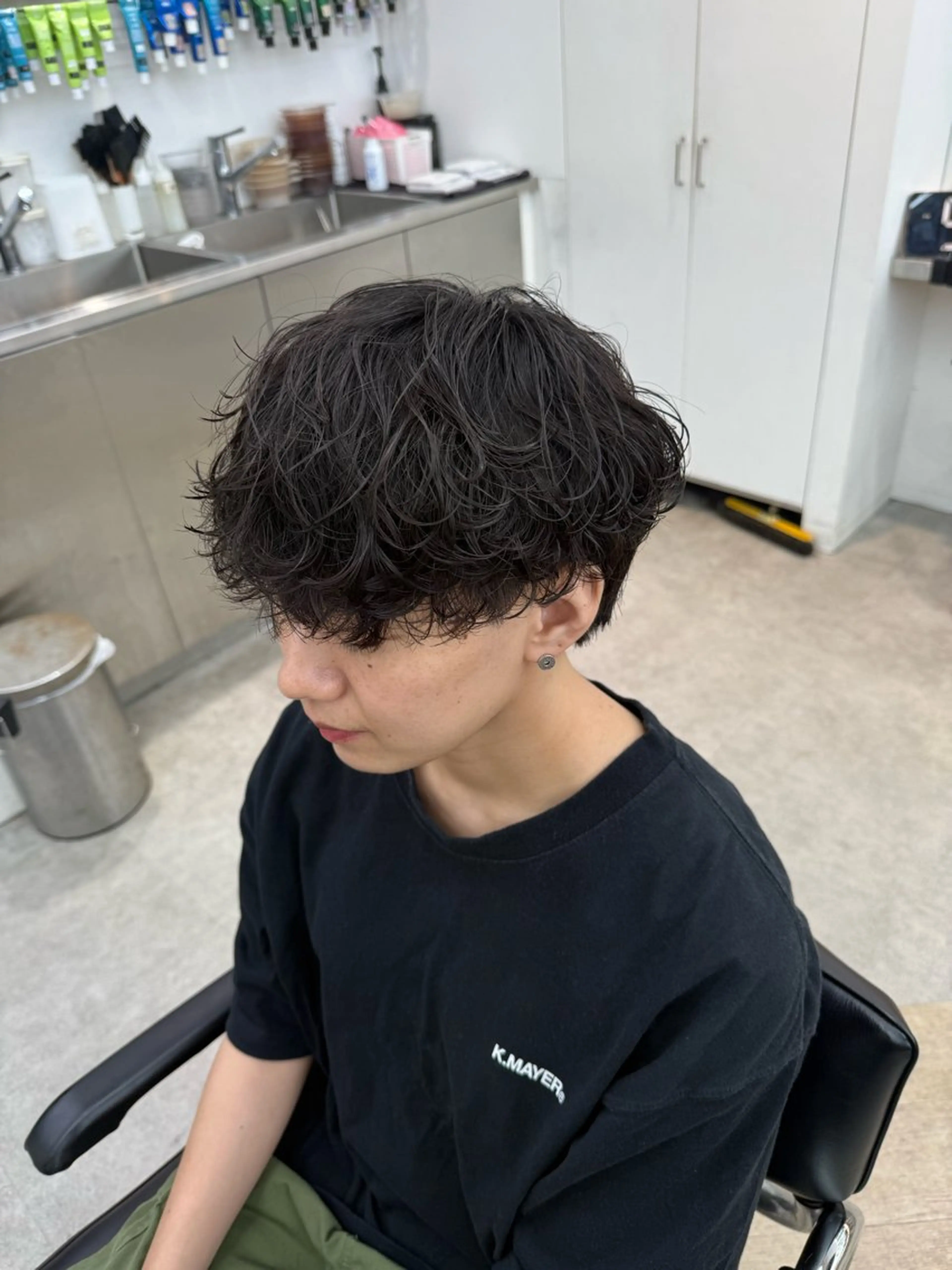 パーマ メンズ パーマ fifth 名駅所属・深谷 侑亮のヘアスタイル