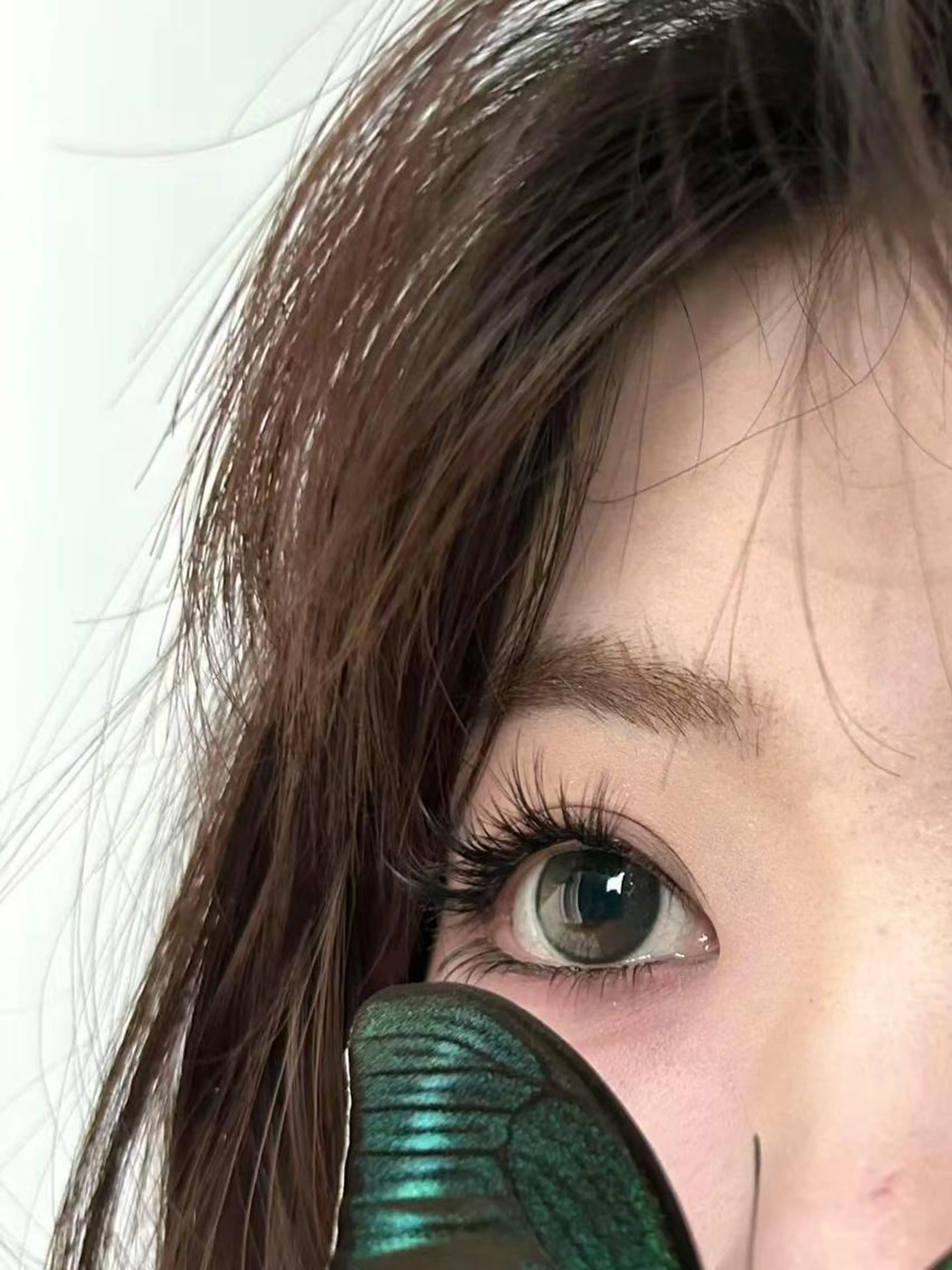 ⏱️💖 施術の早さが魅力★忙しい方【LED追加可♪】フラットラッシュ100本 ￥4,980 ✨🦊の写真