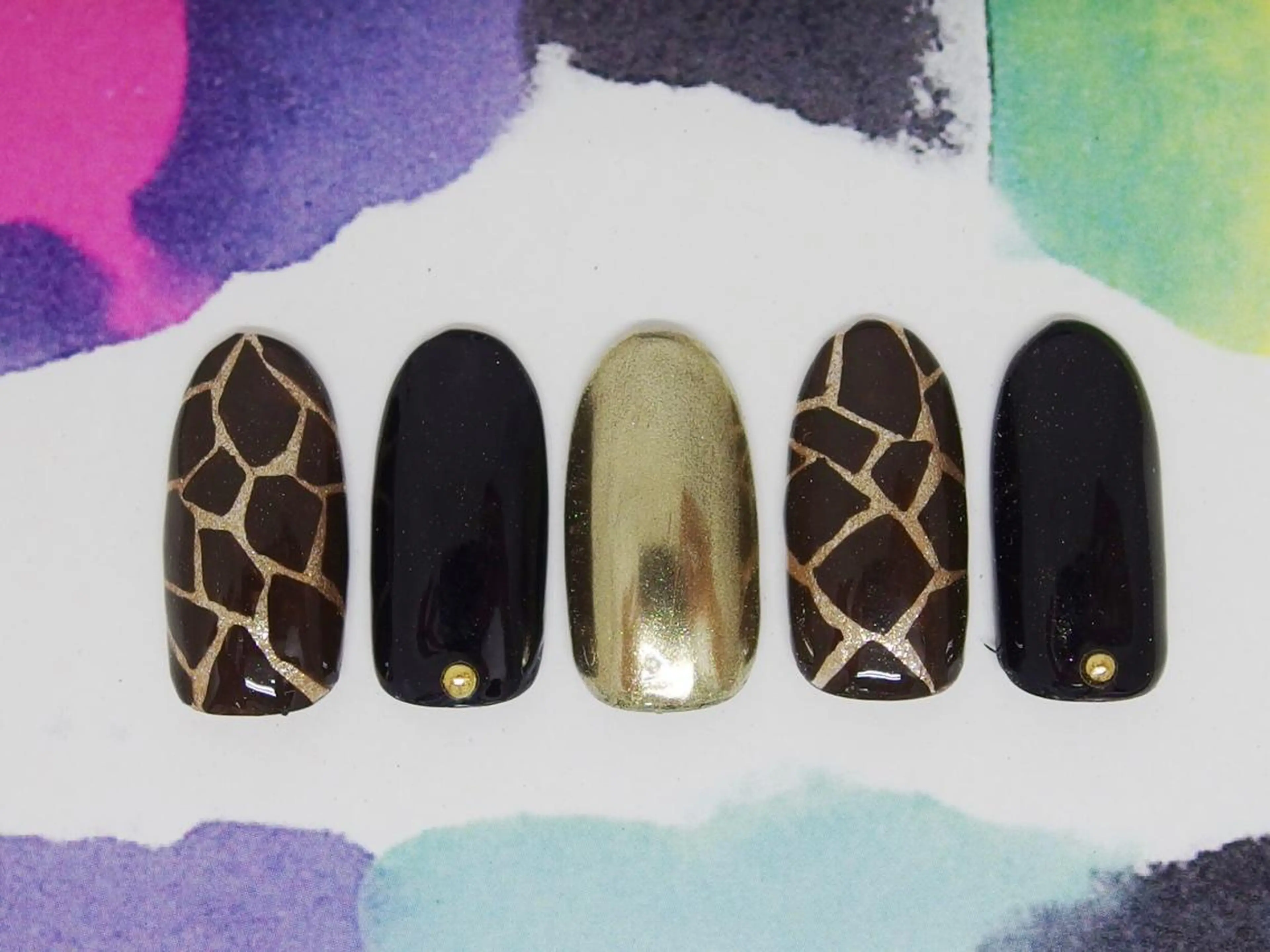 ネイル アニマル柄 ティーエヌ 金山駅東口店のネイルデザイン