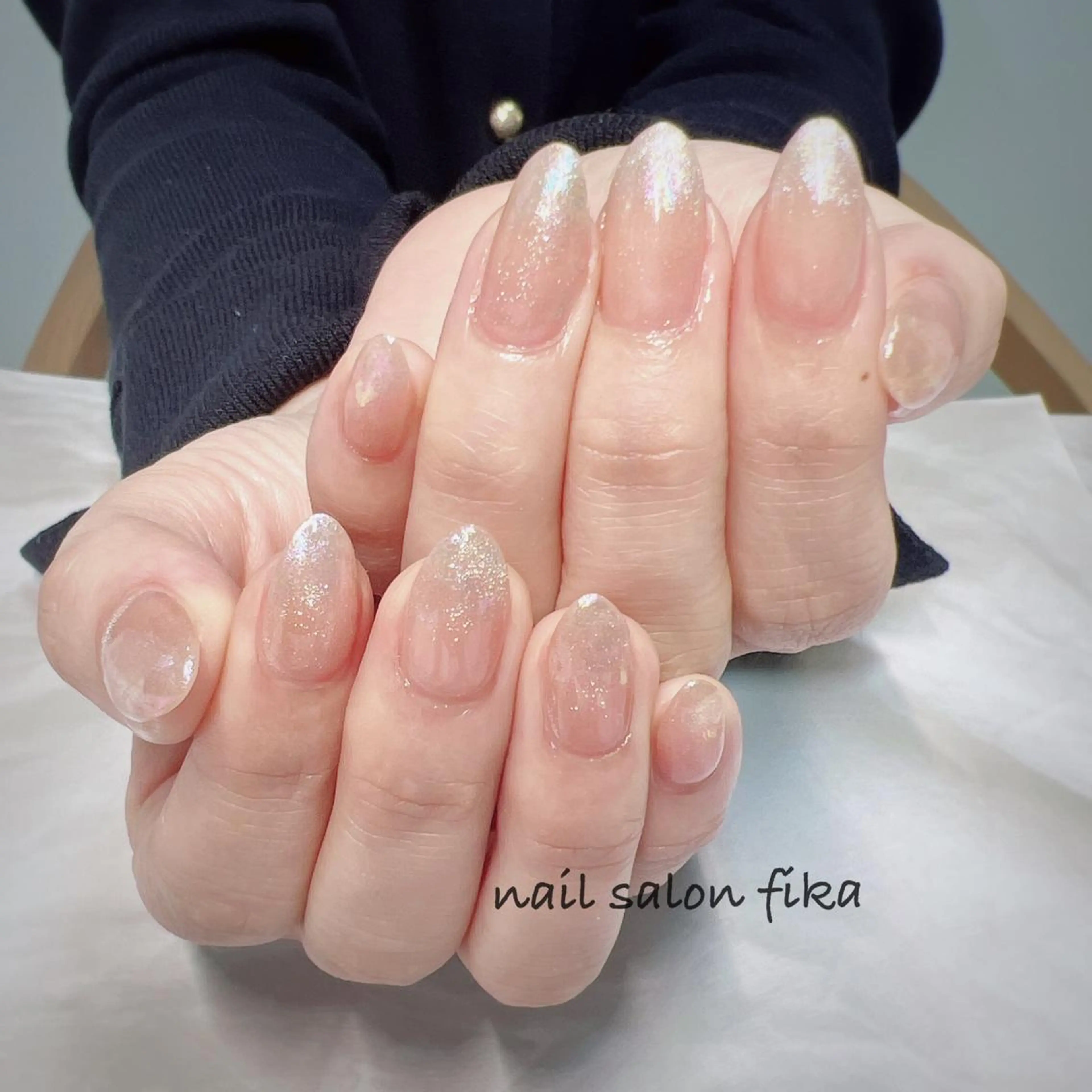 ネイル マグネットネイル nail salon fikaのネイルデザイン