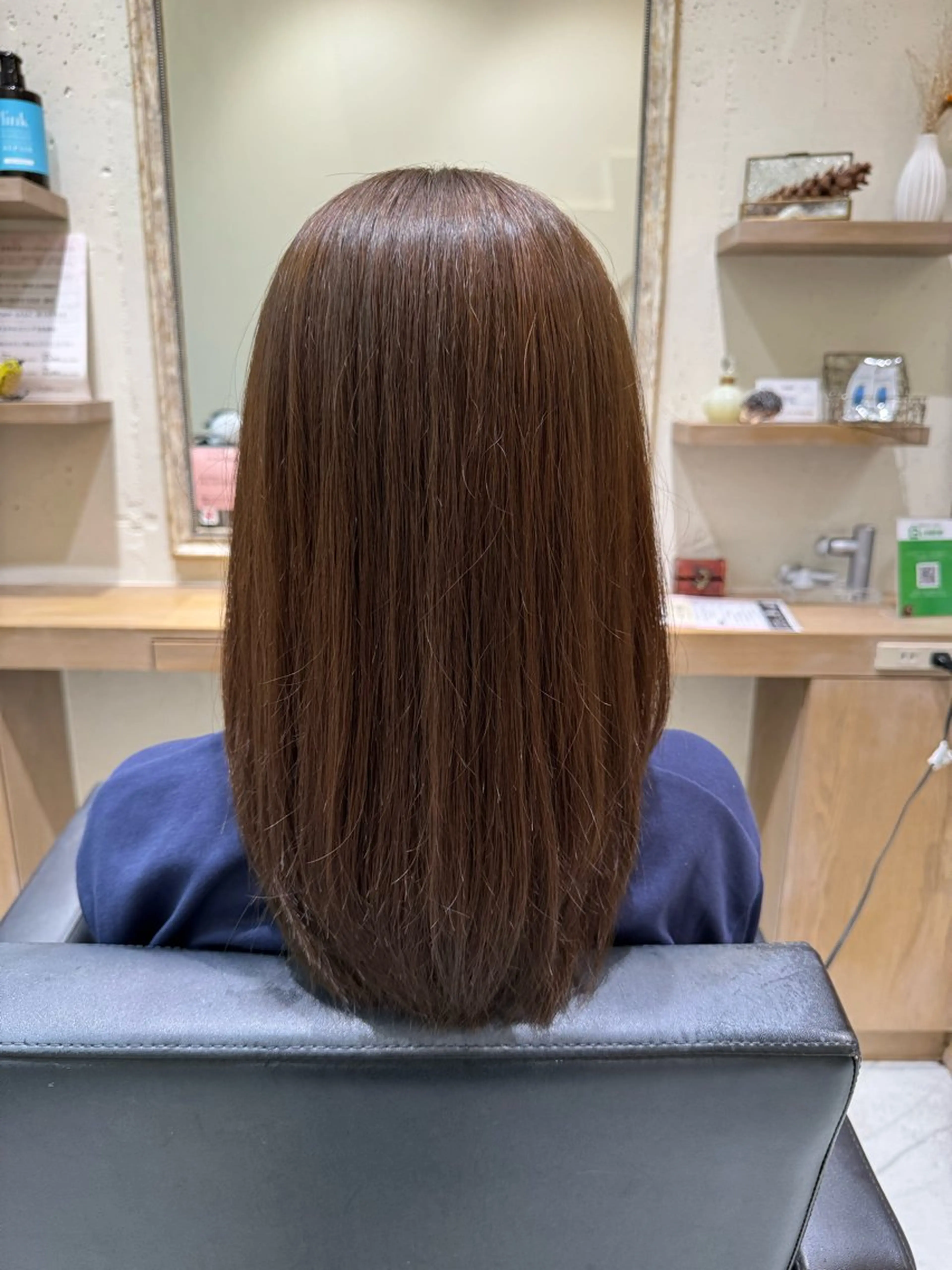 ミディアム 福川 優月のヘアスタイル