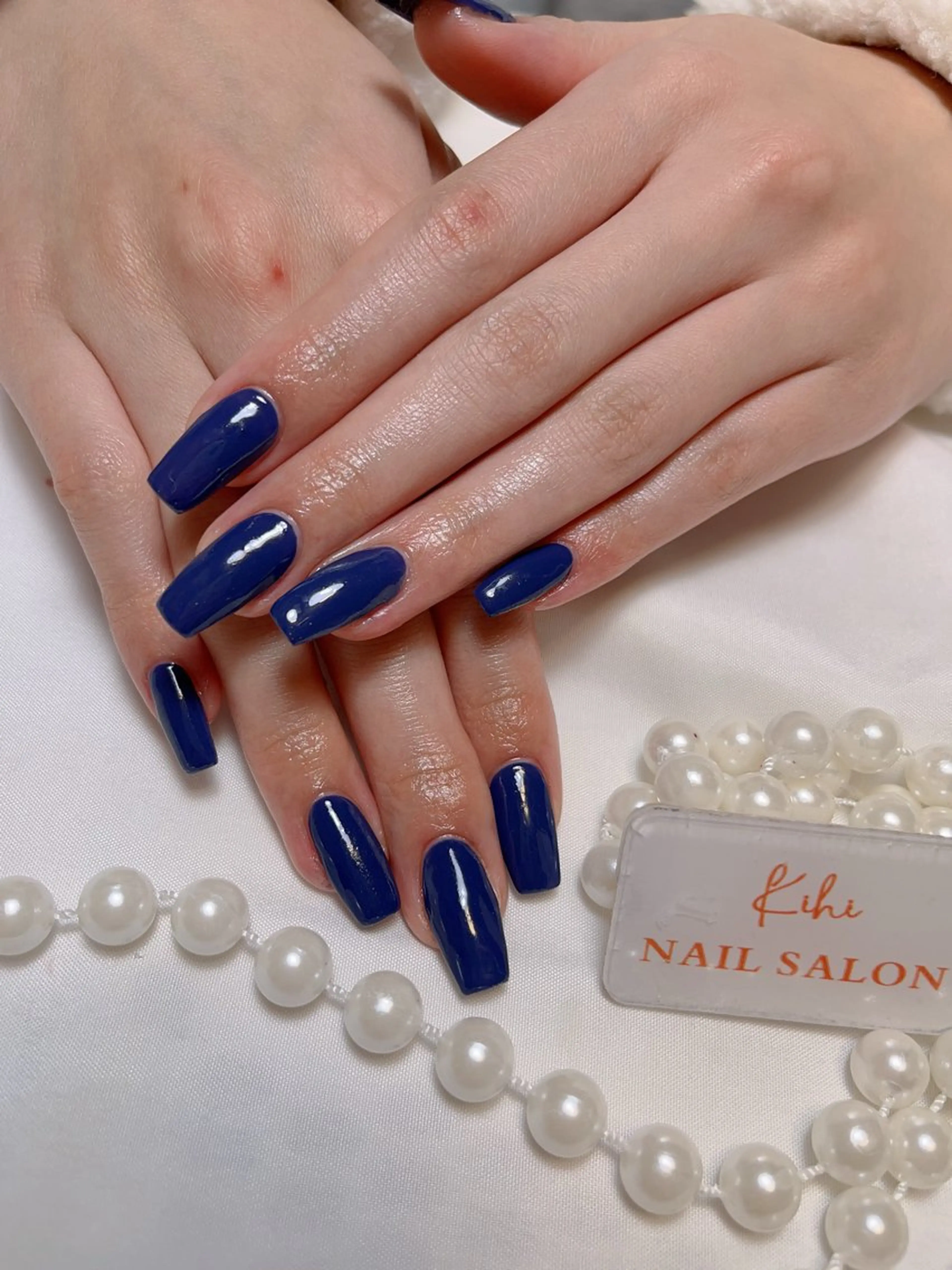 ネイル ワンカラーネイル スカルプネイル 福島 みきのネイルデザイン