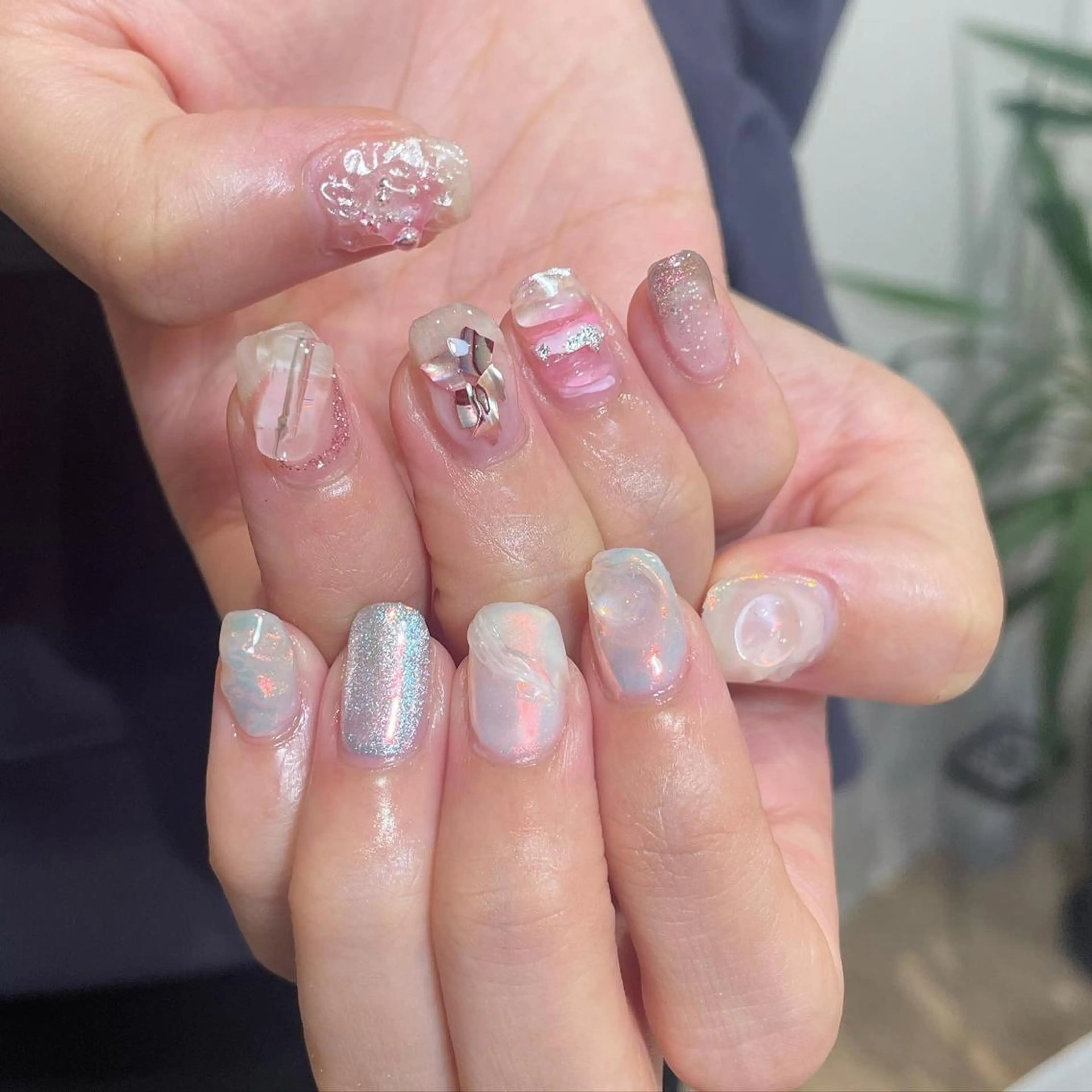 ネイル GO TODAY SHAiRE SALON  岡山店所属・SUE; タケウチのネイルデザイン