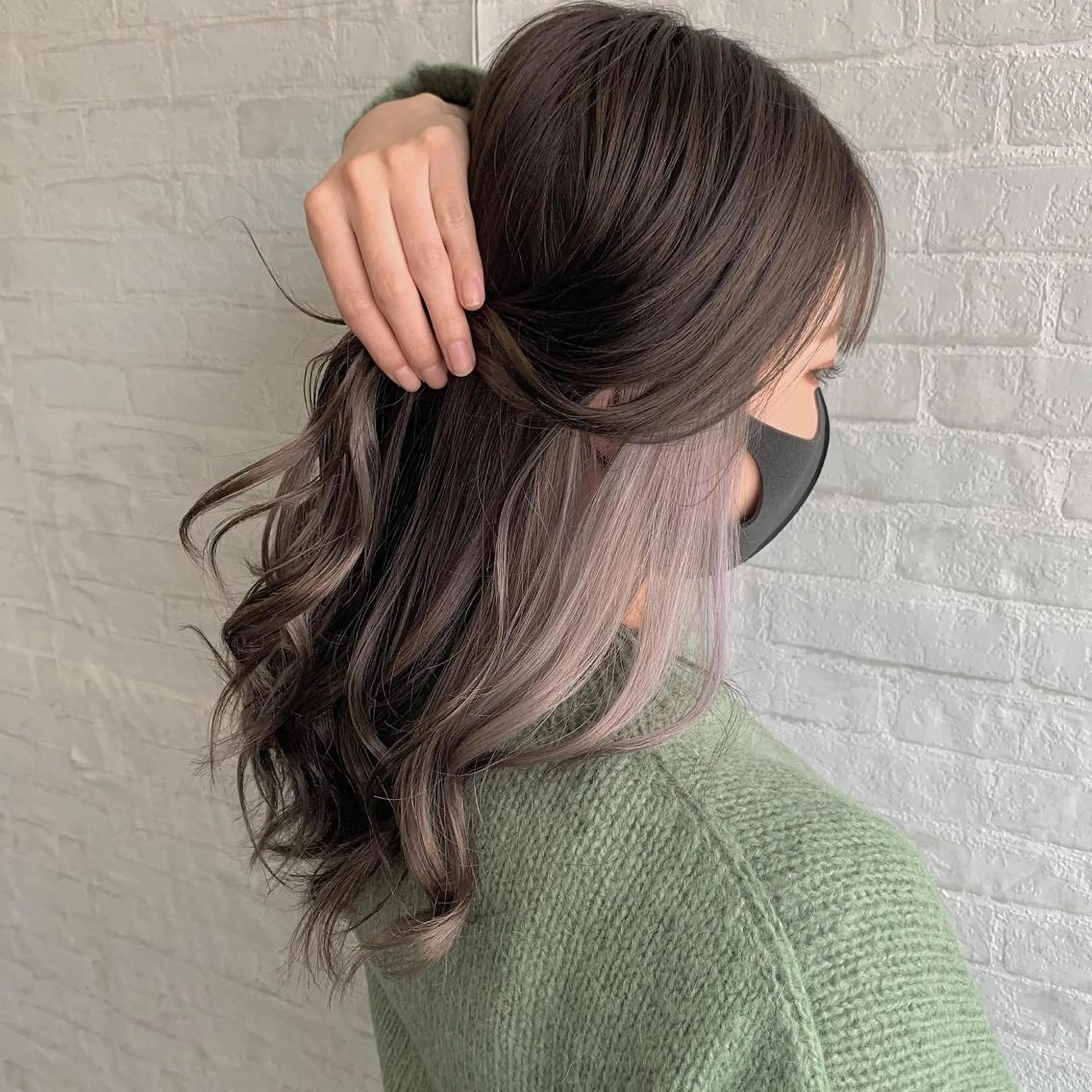 セミロング ヘアカラー actanoid etto所属・佐藤 香太のヘアスタイル