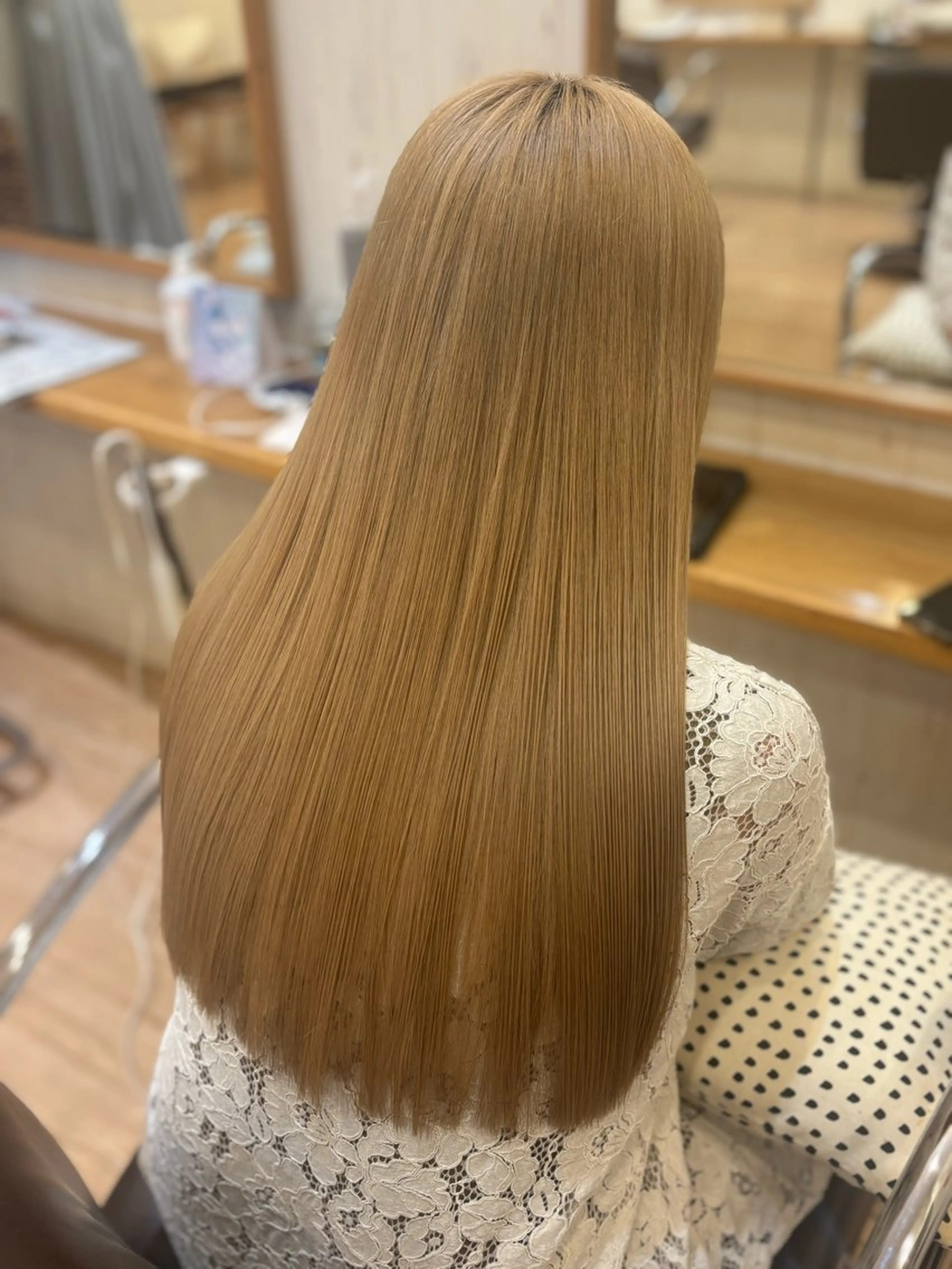 ロング ロング カット トリートメント Loops 北山田所属・すなが/ カットモデル募集中のヘアスタイル