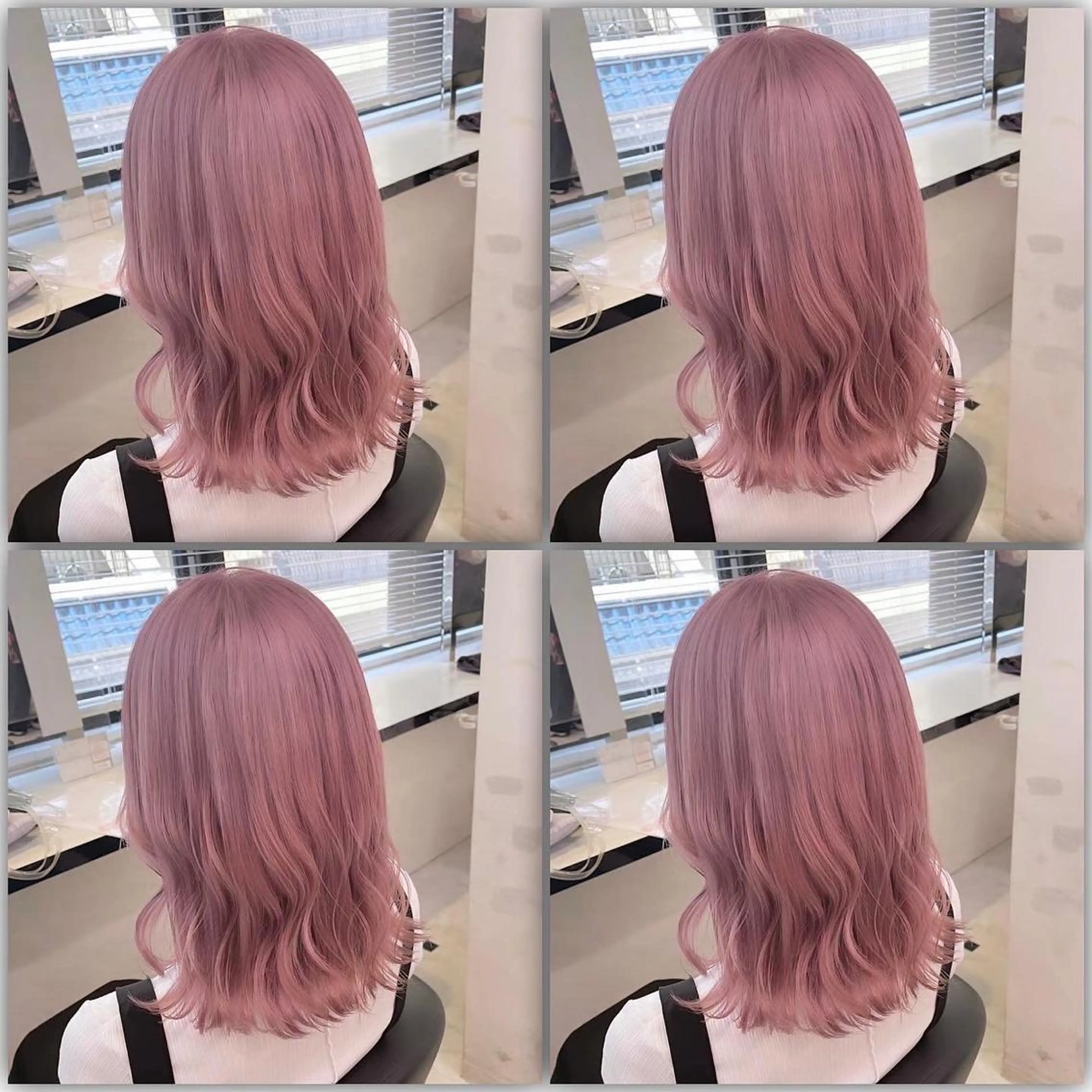 ロング カラー ダブルカラー 韓国レイヤーKYONのヘアスタイル