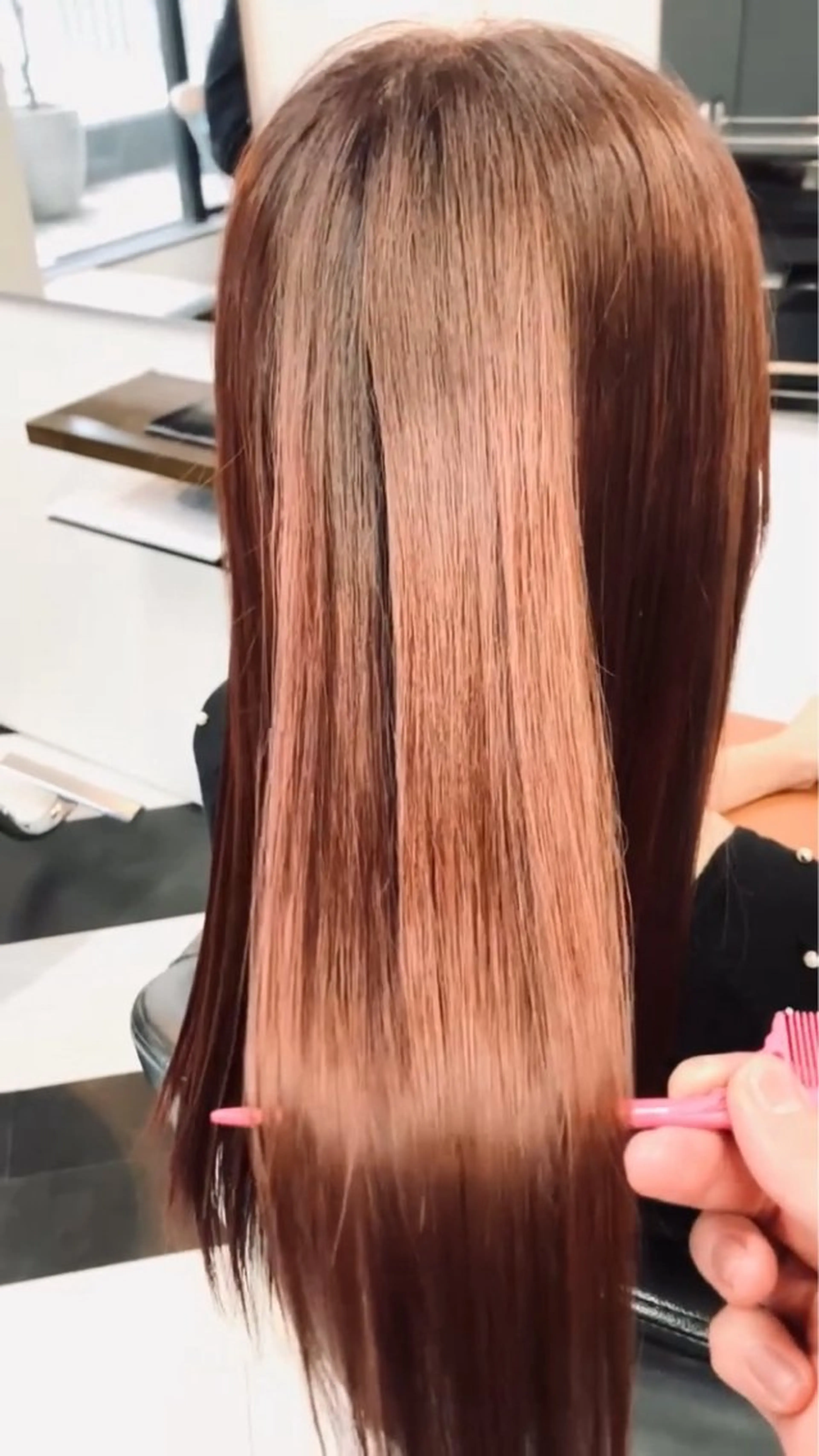 ロング カラー ウルフ・ハイレイヤー 🌟ナカノ・ユウヤのヘアスタイル