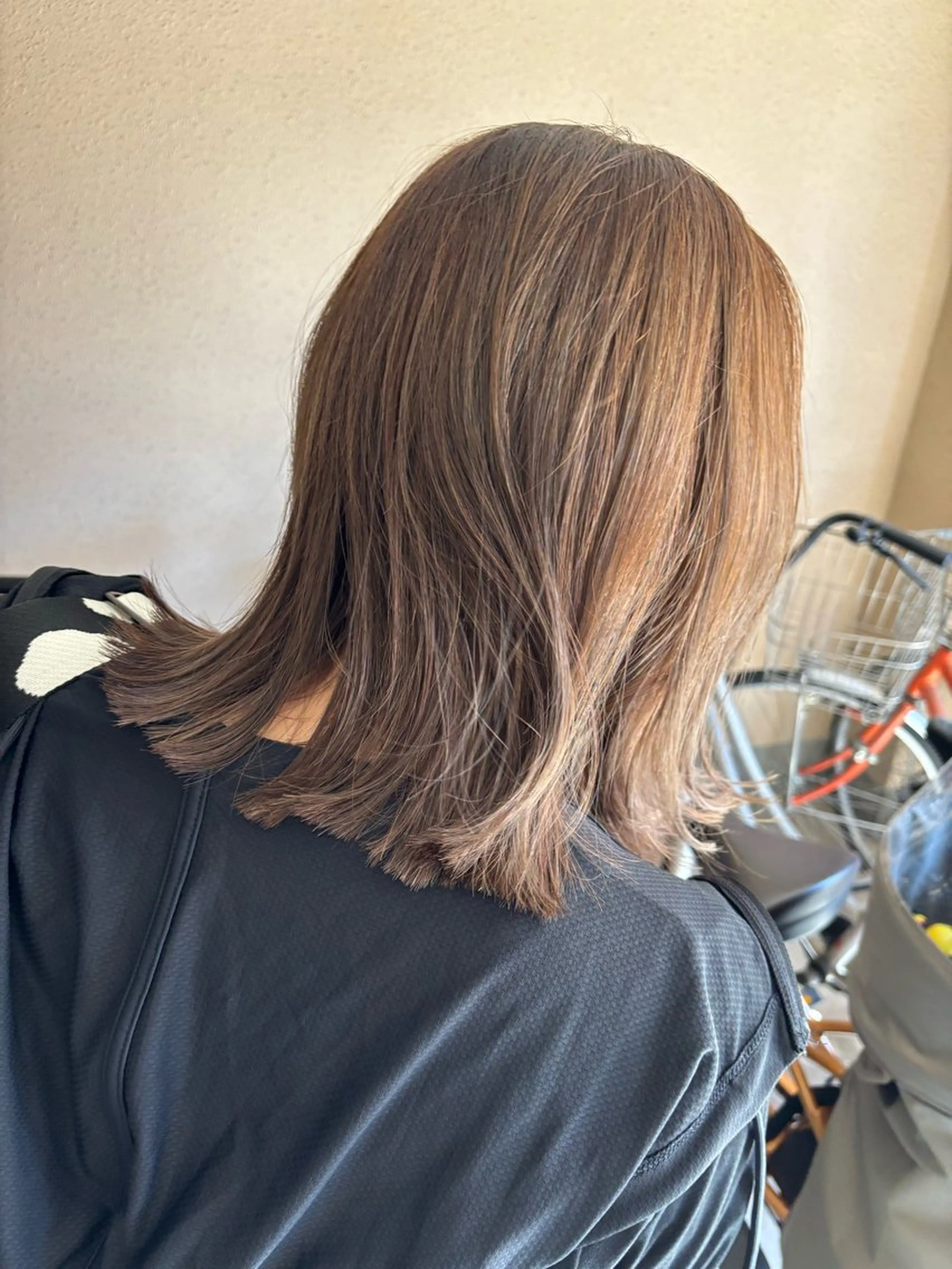 ミディアム カラー カット ヘアカラー 縮毛矯正 トリートメント Hair lol nico La所属・似合わせ/ママ美容師 mizukiのヘアスタイル