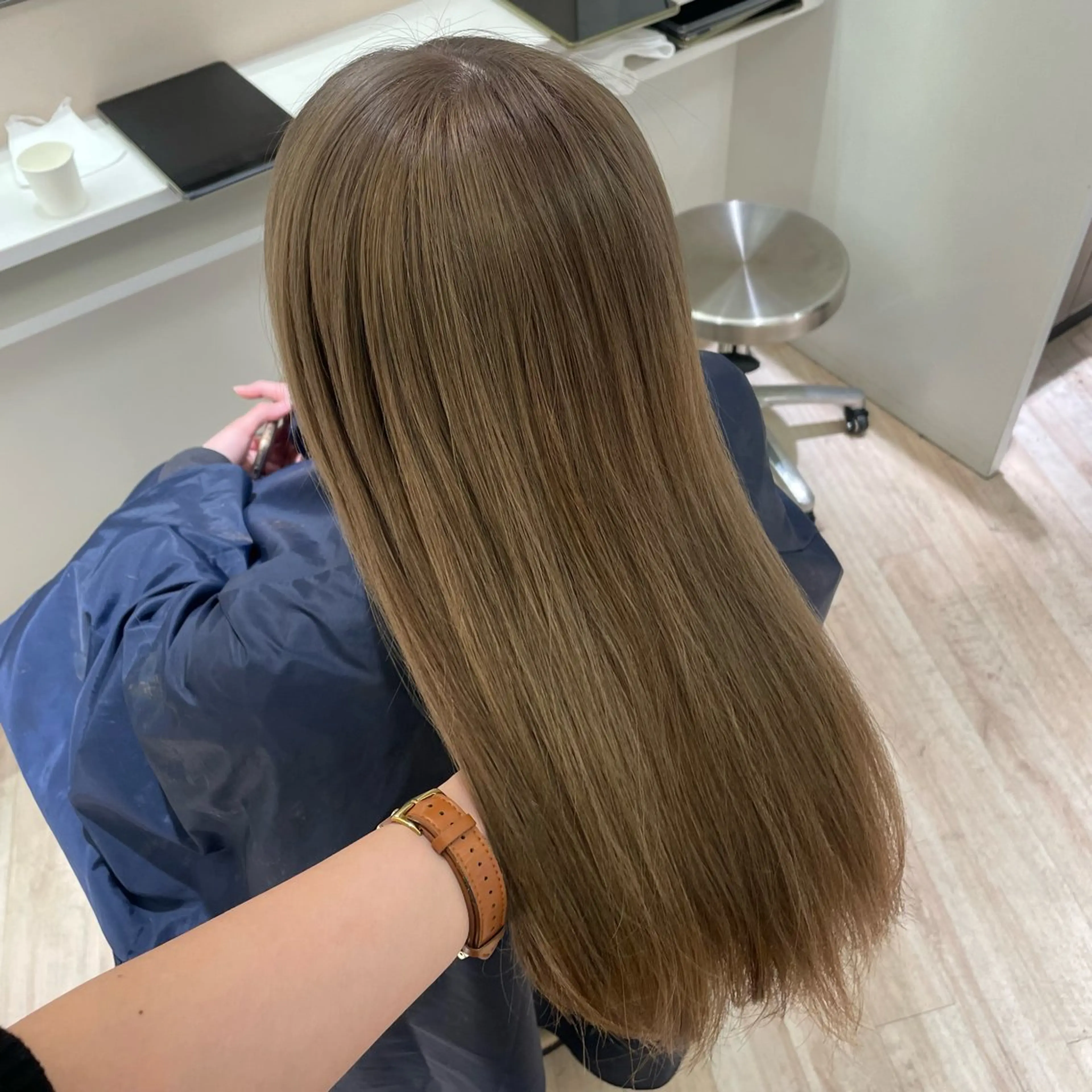 ロング カラー ヘアカラー トリートメント Parve Mix /頓宮 稚愛🤍のヘアスタイル