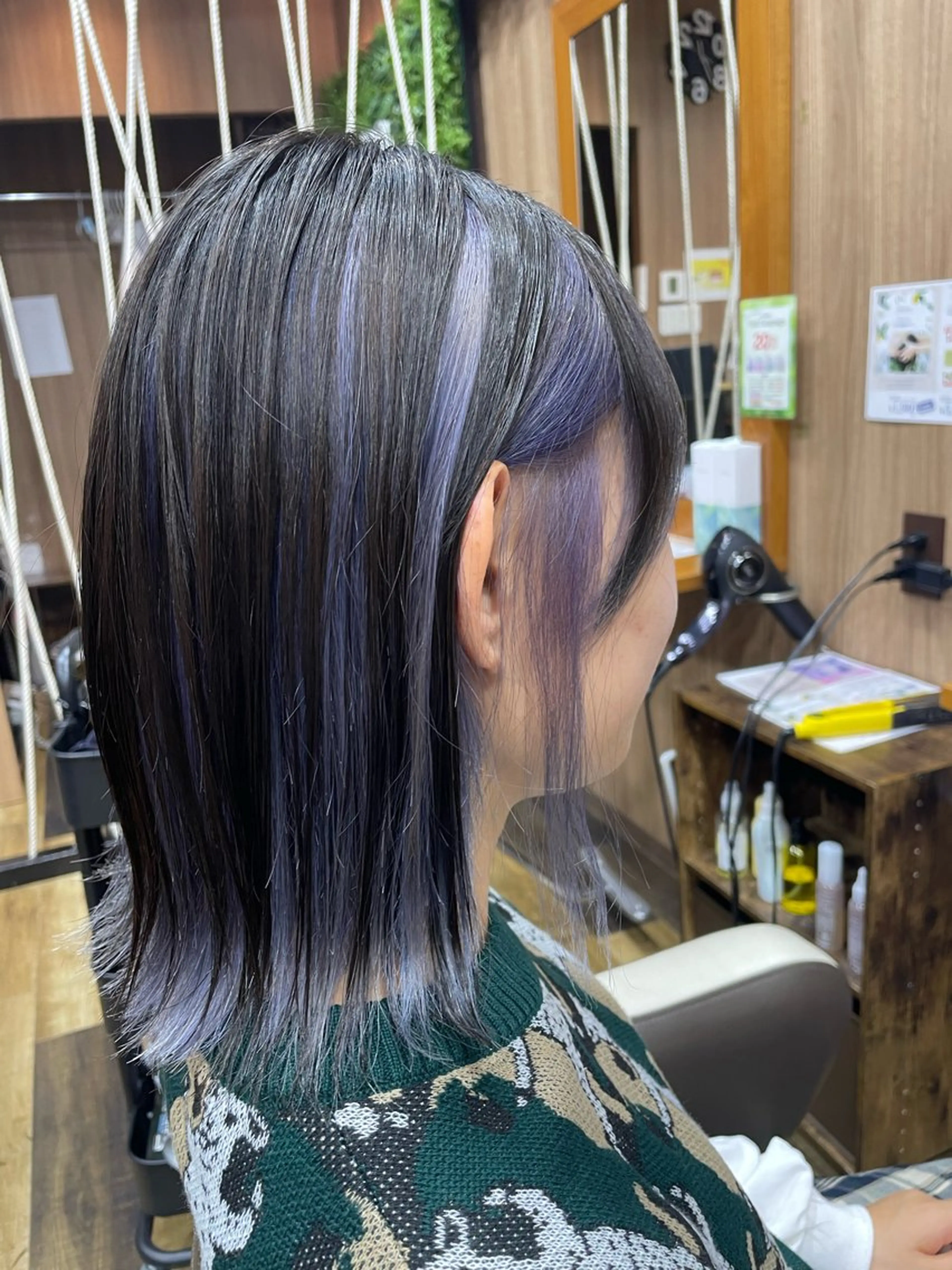 ミディアム カラー ヘアカラー トリートメント 山際勇策 /岐阜美容師のヘアスタイル