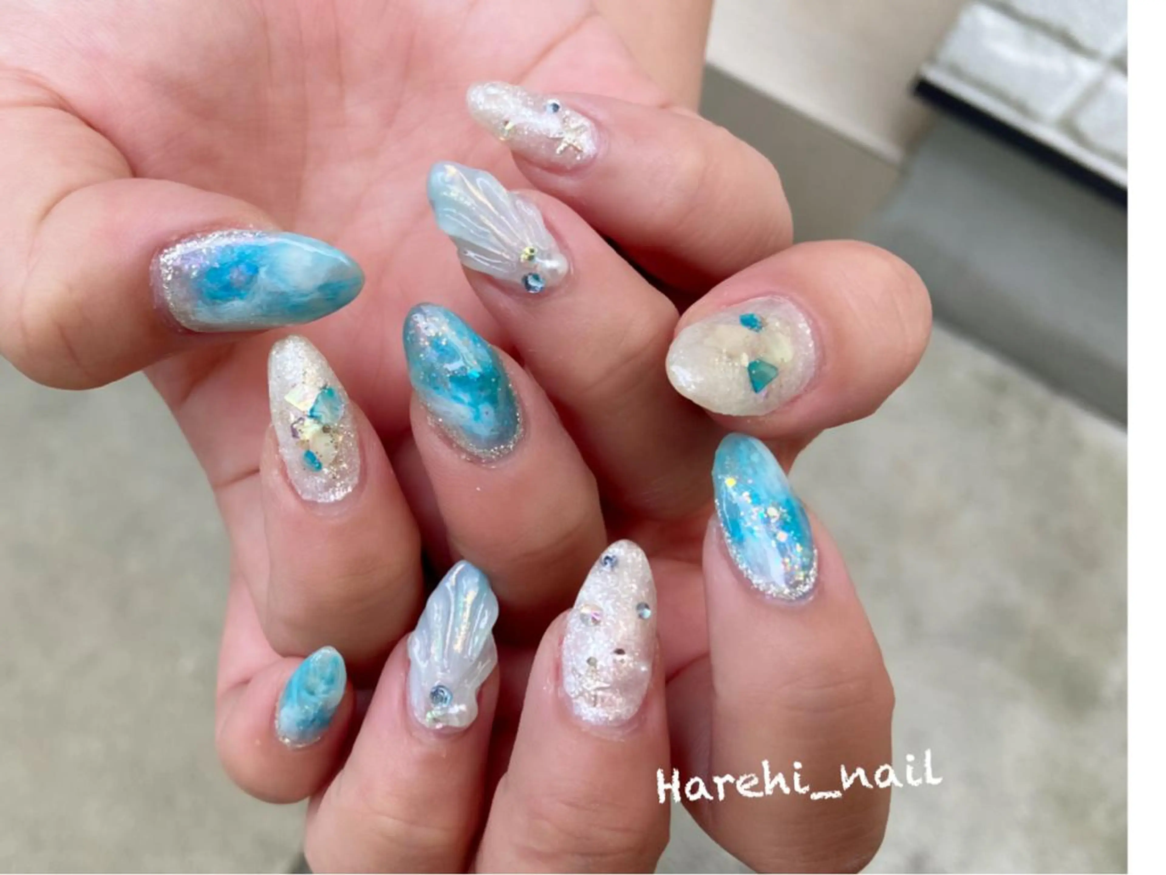 ネイル ハンドネイル Harehi_ nailのネイルデザイン