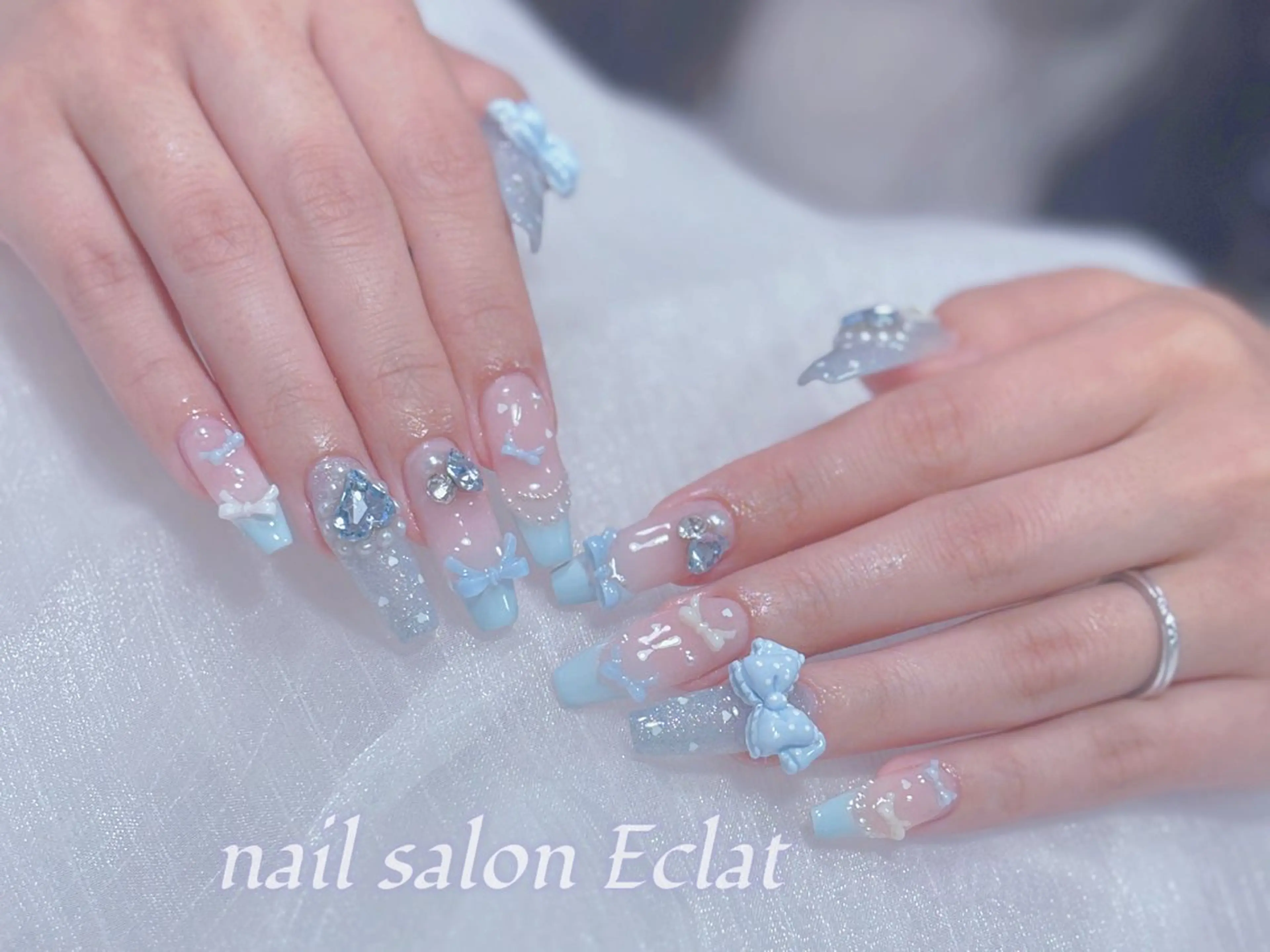 ネイル ハンドネイル ハンドケア ネイルサロンエクラ 🫧Shizukaのネイルデザイン