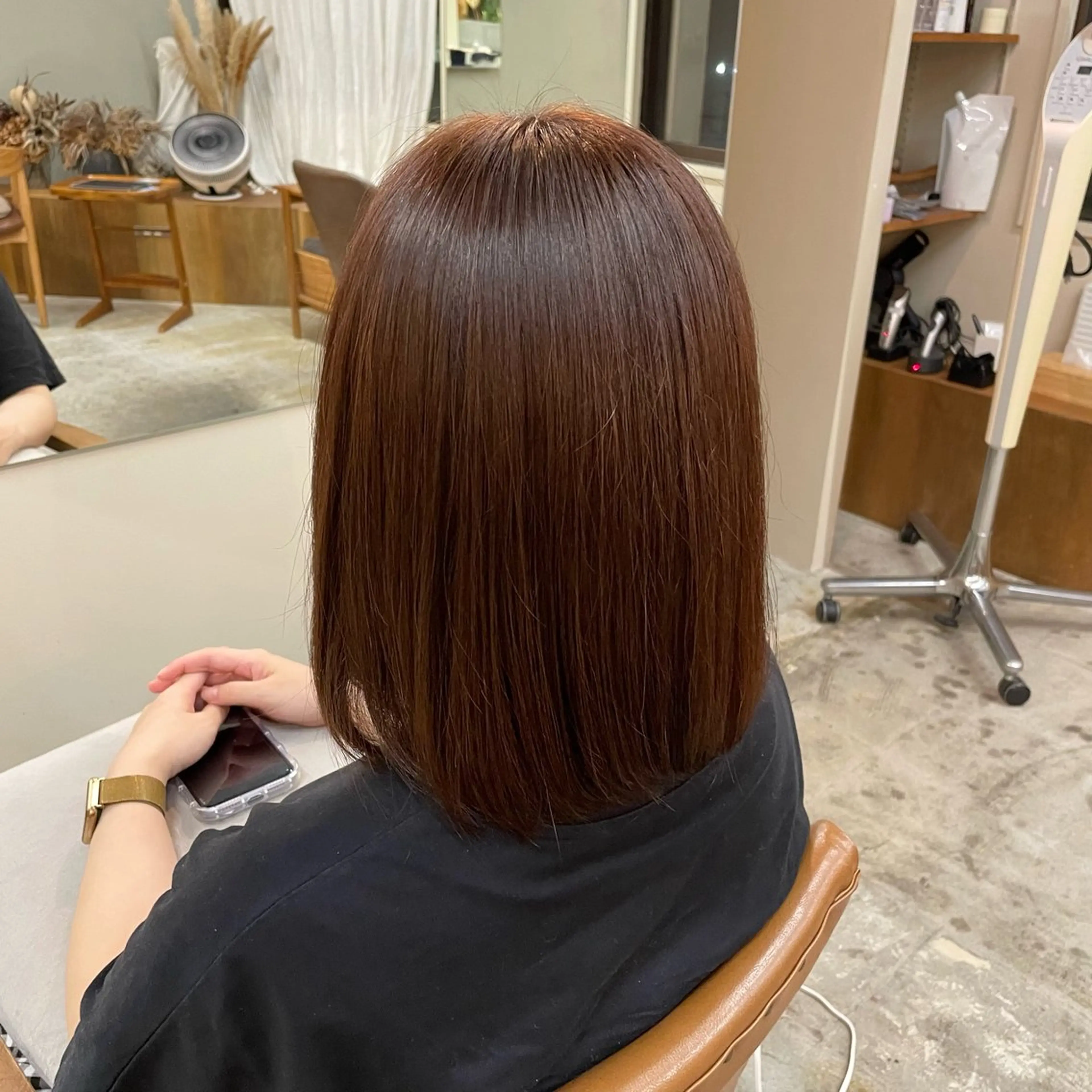 カラー 🪷花屋併設🪷 山下悠月のヘアスタイル