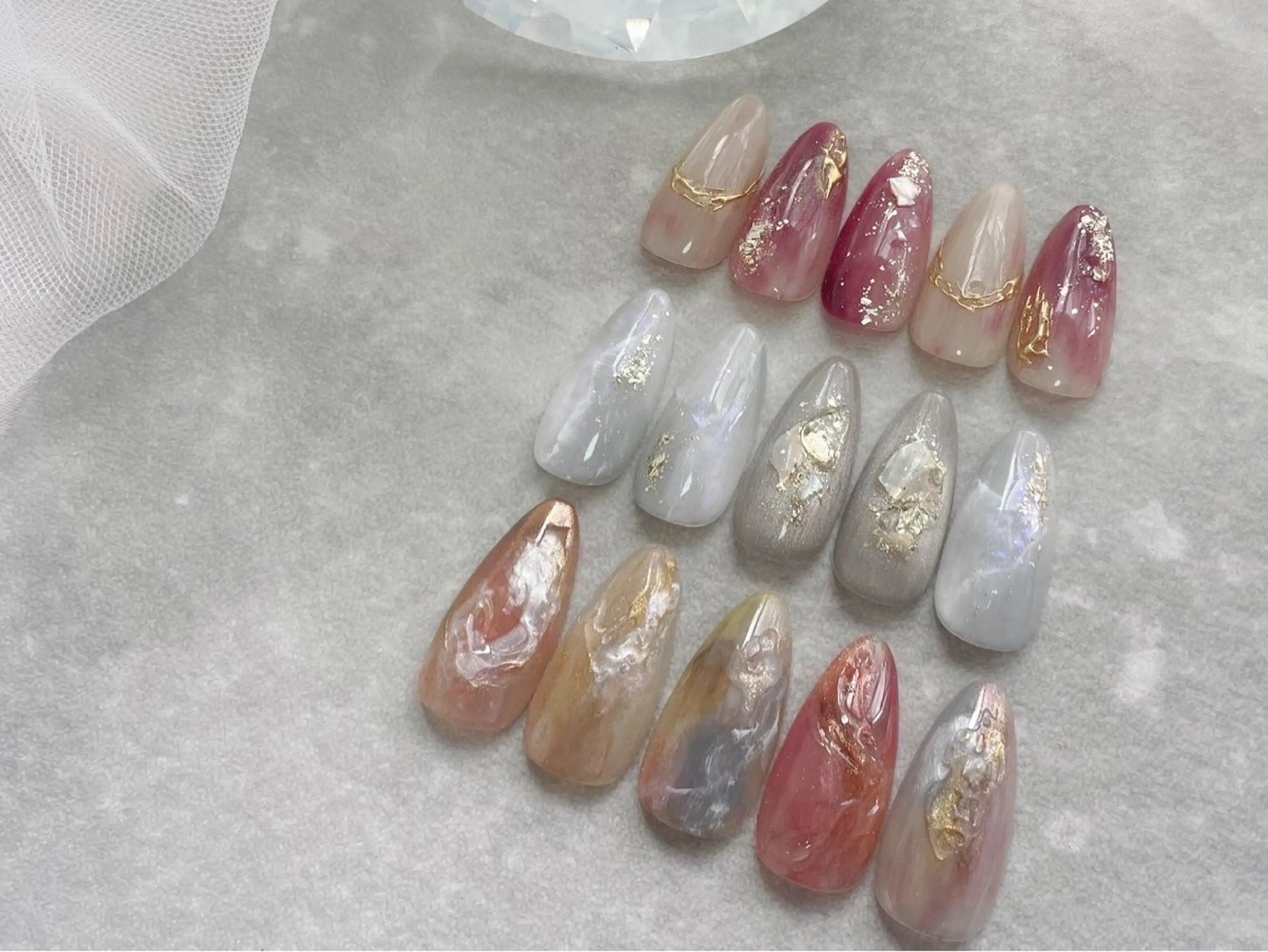 7月限定❣️ハンド🫧🍉持ち込み90分シンプルニュアンスアートコース💅の写真