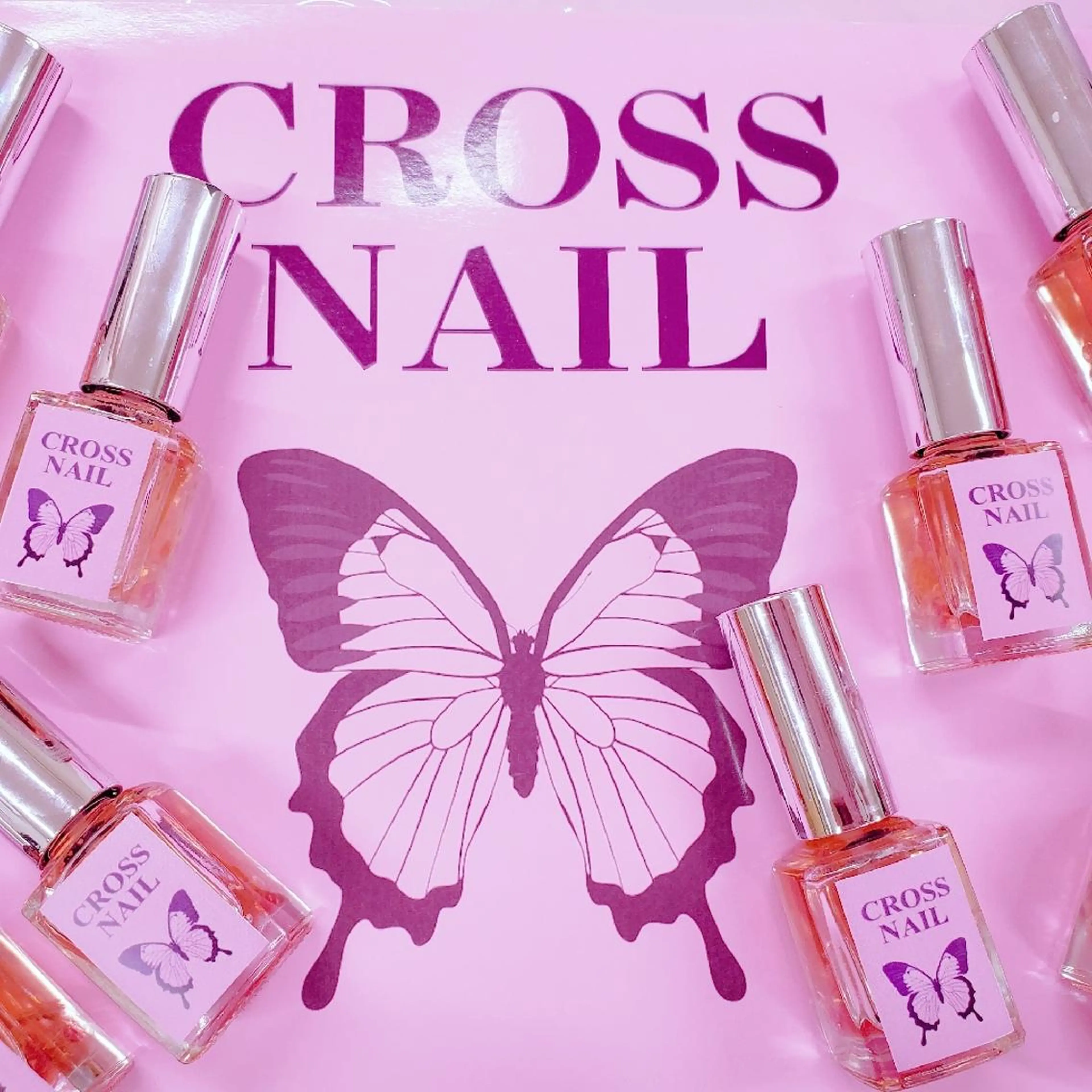 ネイル 長さ出し 氷ネイル・うるうるネイル 韓国ネイル ネイルチップ CROSS SALON/Lazy所属・CROSS  クロス　のネイルデザイン