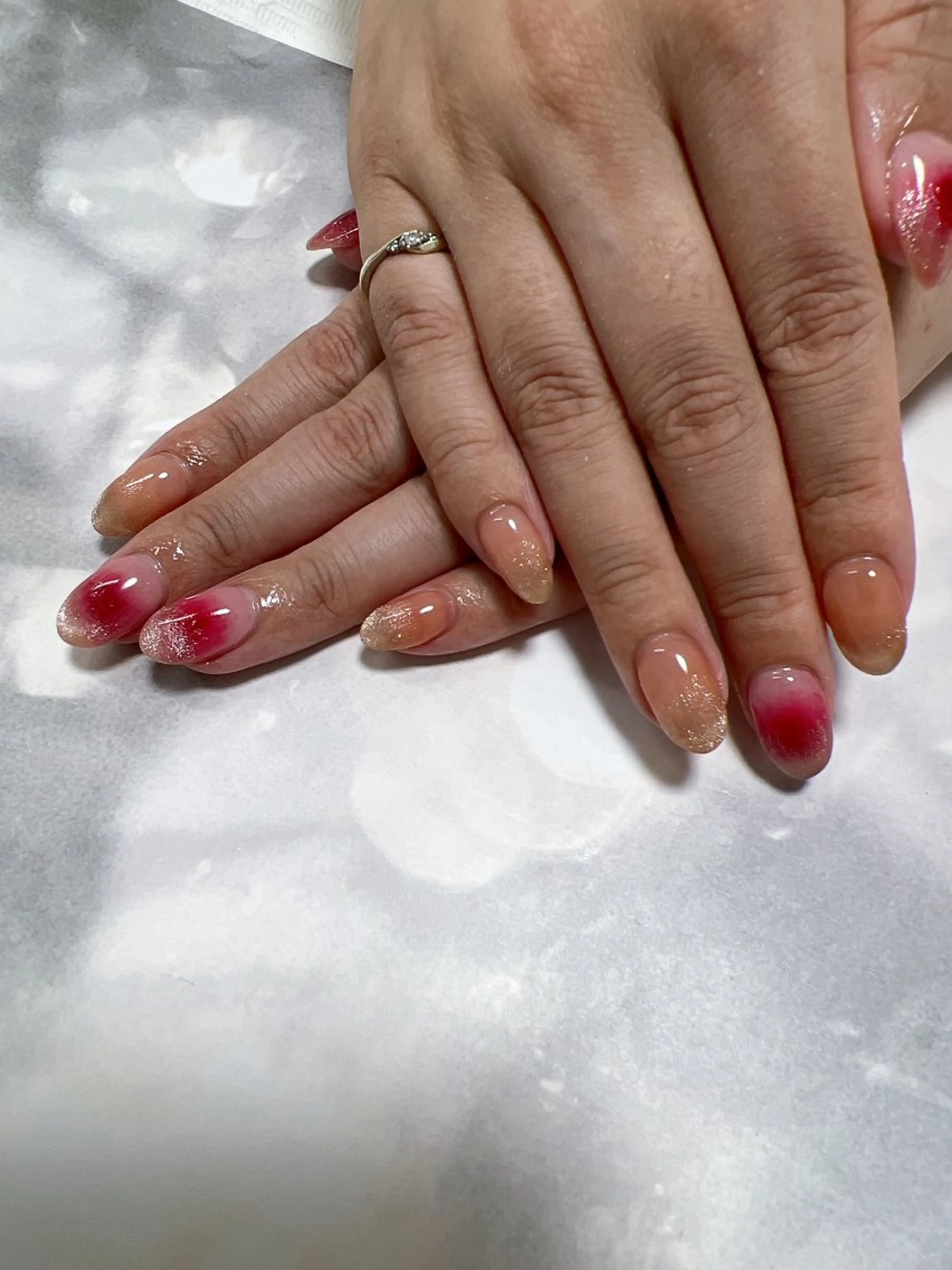 ネイル グラデーション coco nailのネイルデザイン