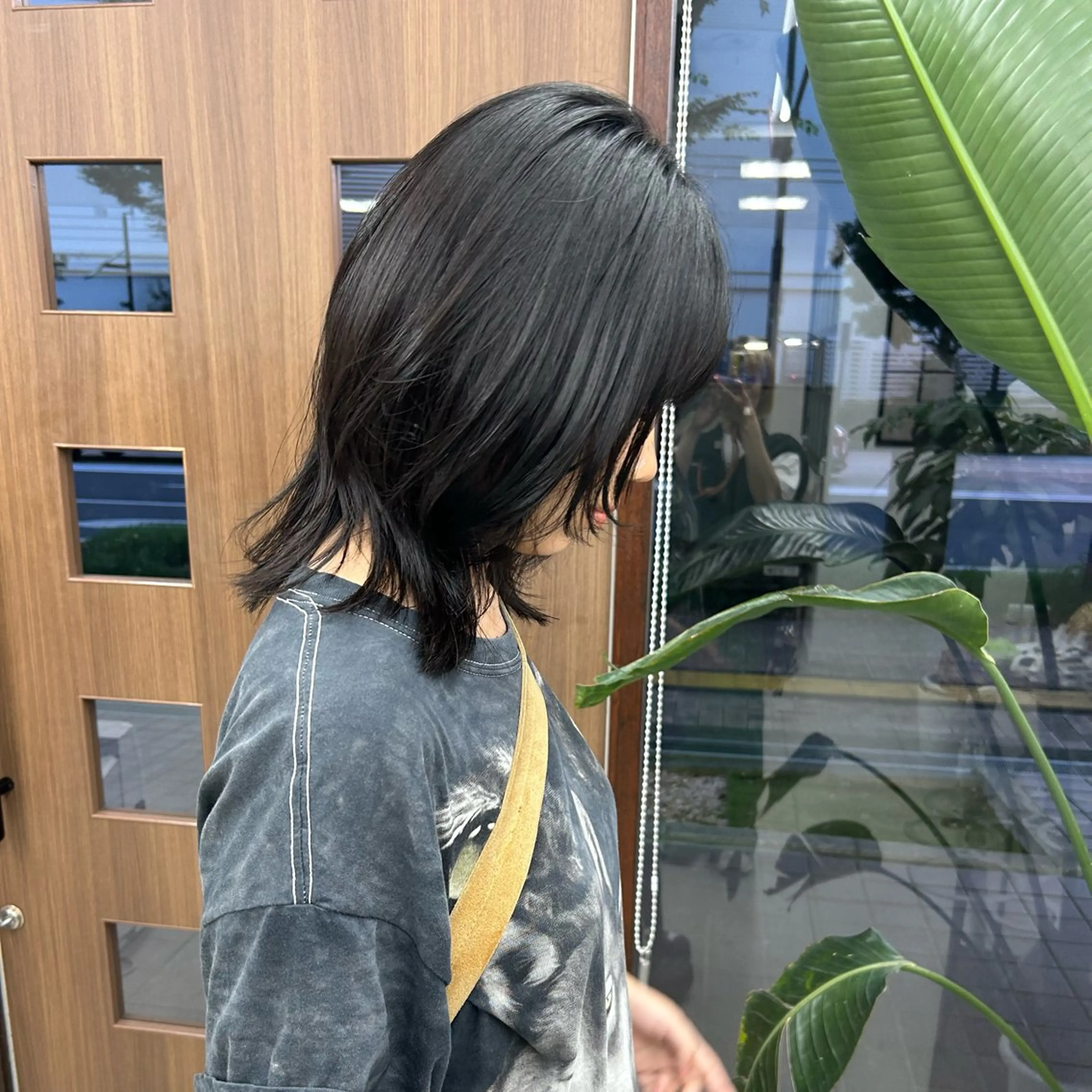 ミディアム レイヤーカット ダブルカラー/韓国 ヘア/さわのあかねのヘアスタイル