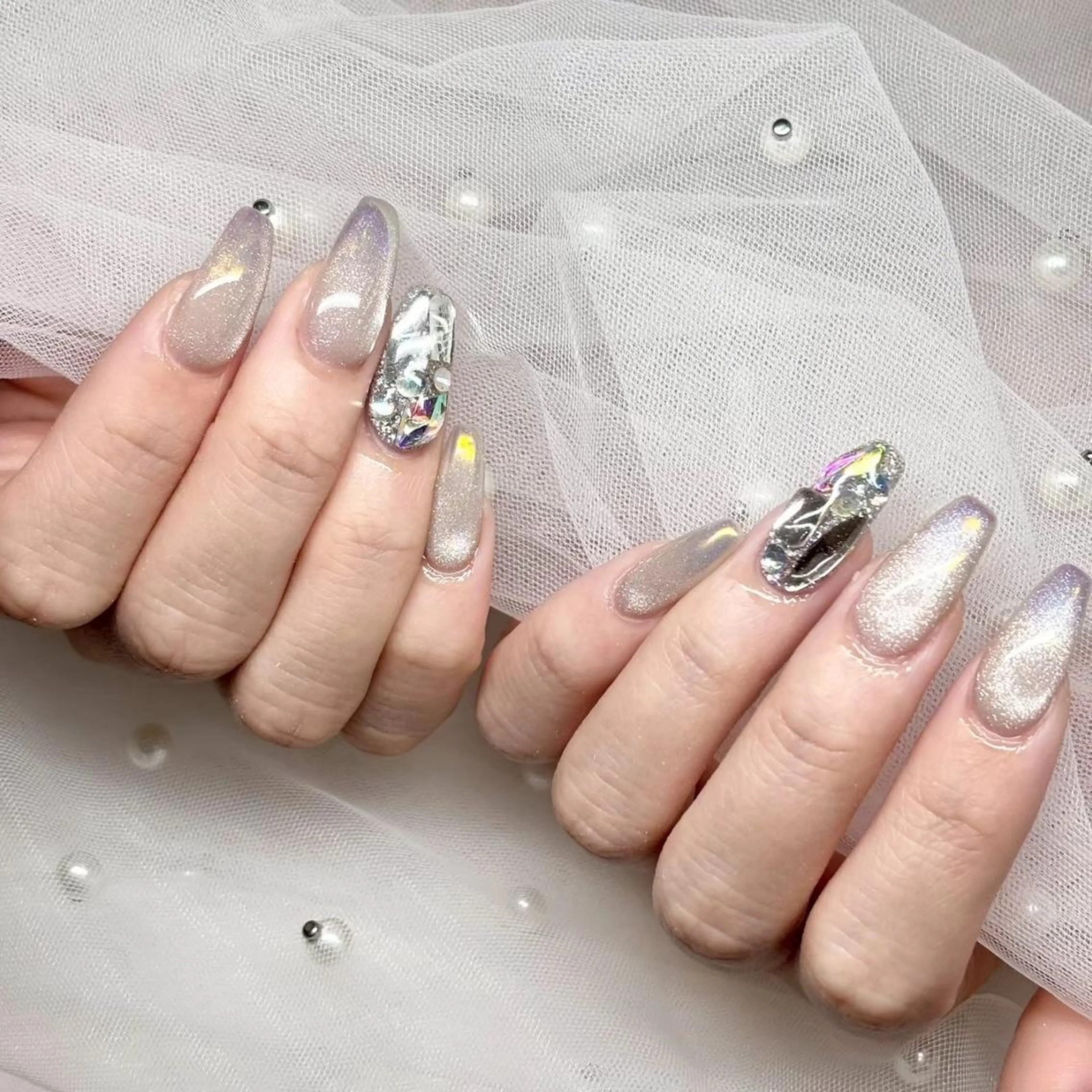 ロング ハンドネイル mY... SAYAKAのネイルデザイン