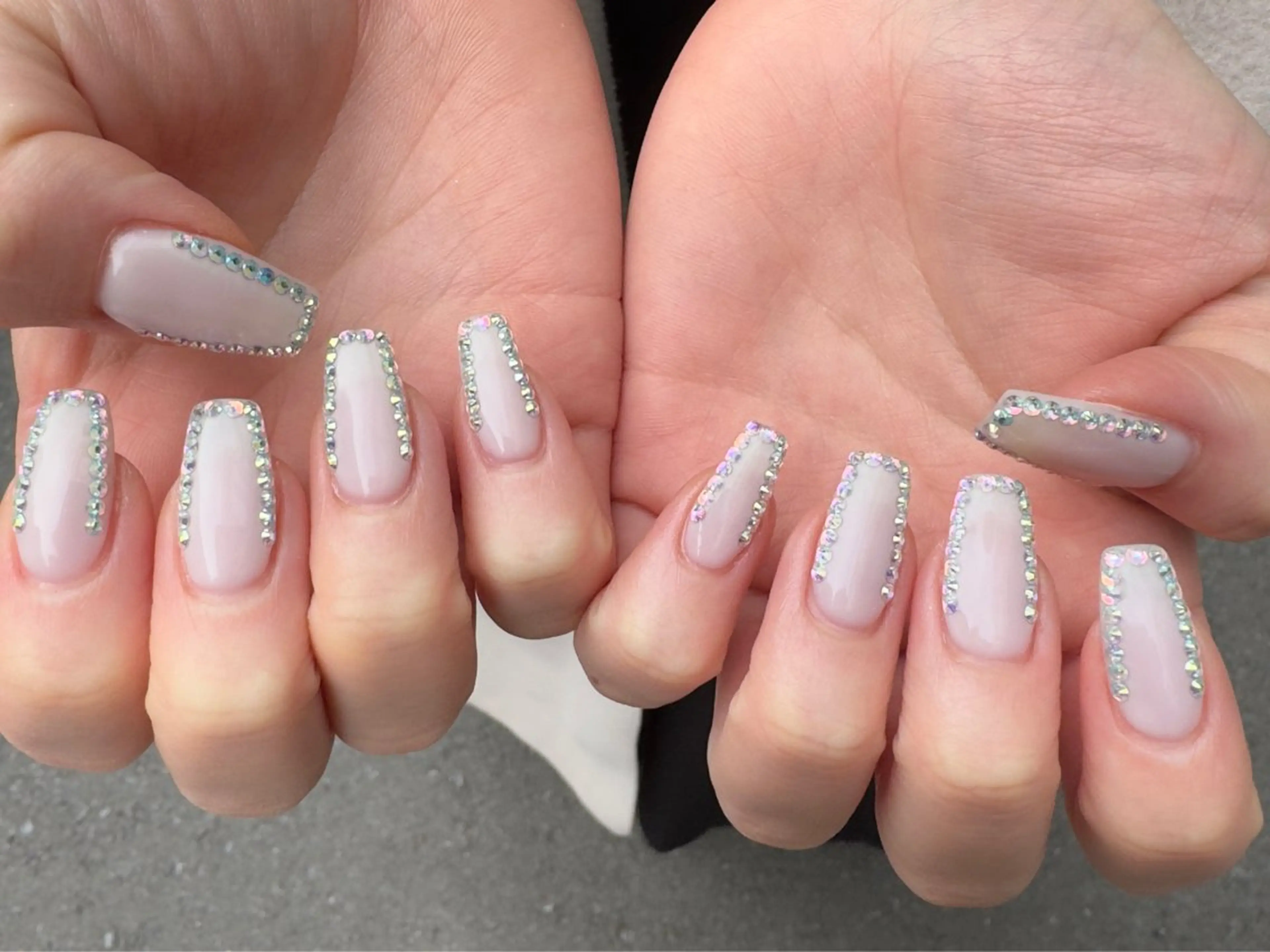 ネイル アートネイル フレンチネイル 韓国ネイル マグネットネイル 持ち込み MH_ Nailのネイルデザイン