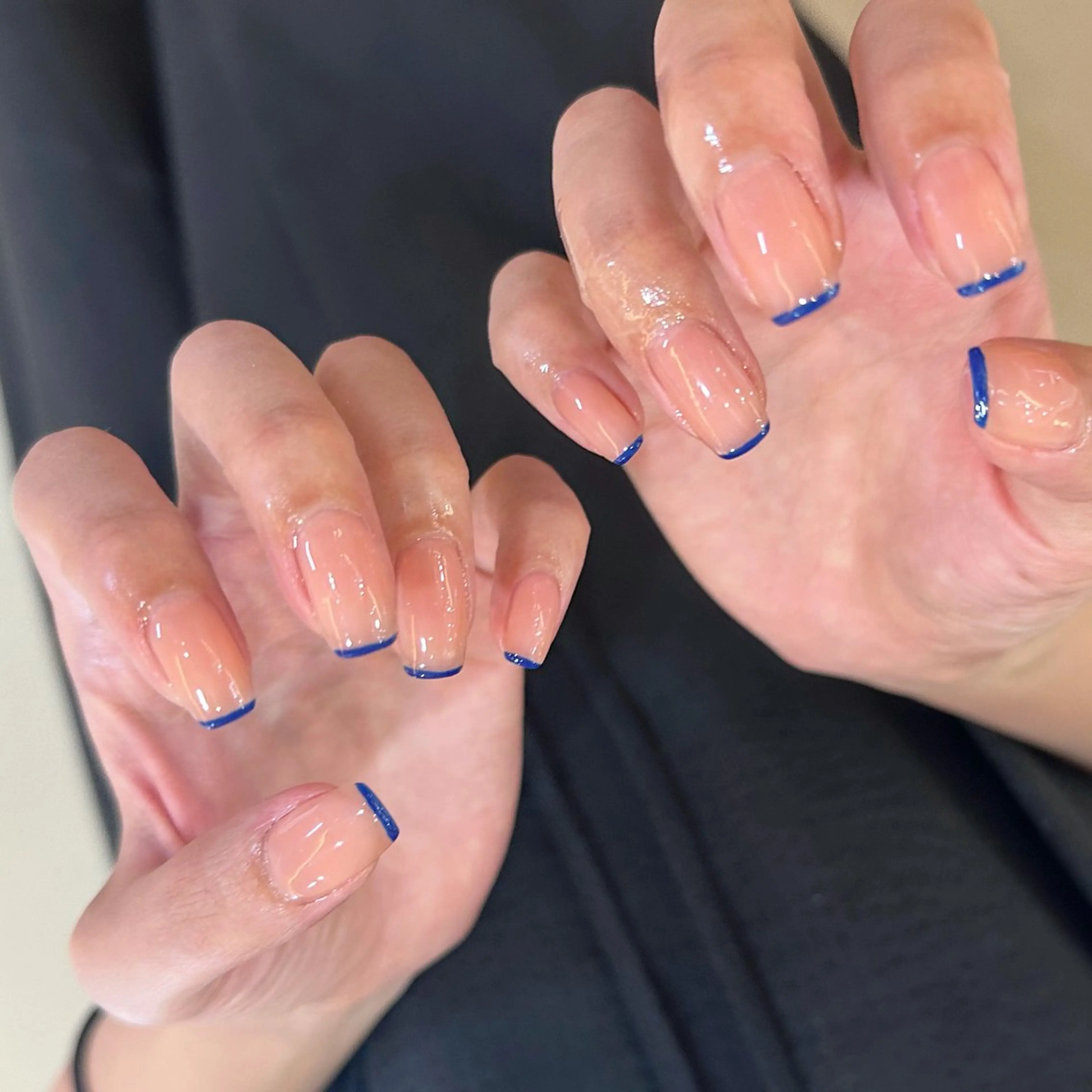ネイル ハンドネイル 𝕄𝕚𝕪𝕦🤍 自由が丘⌇パラジェルのネイルデザイン