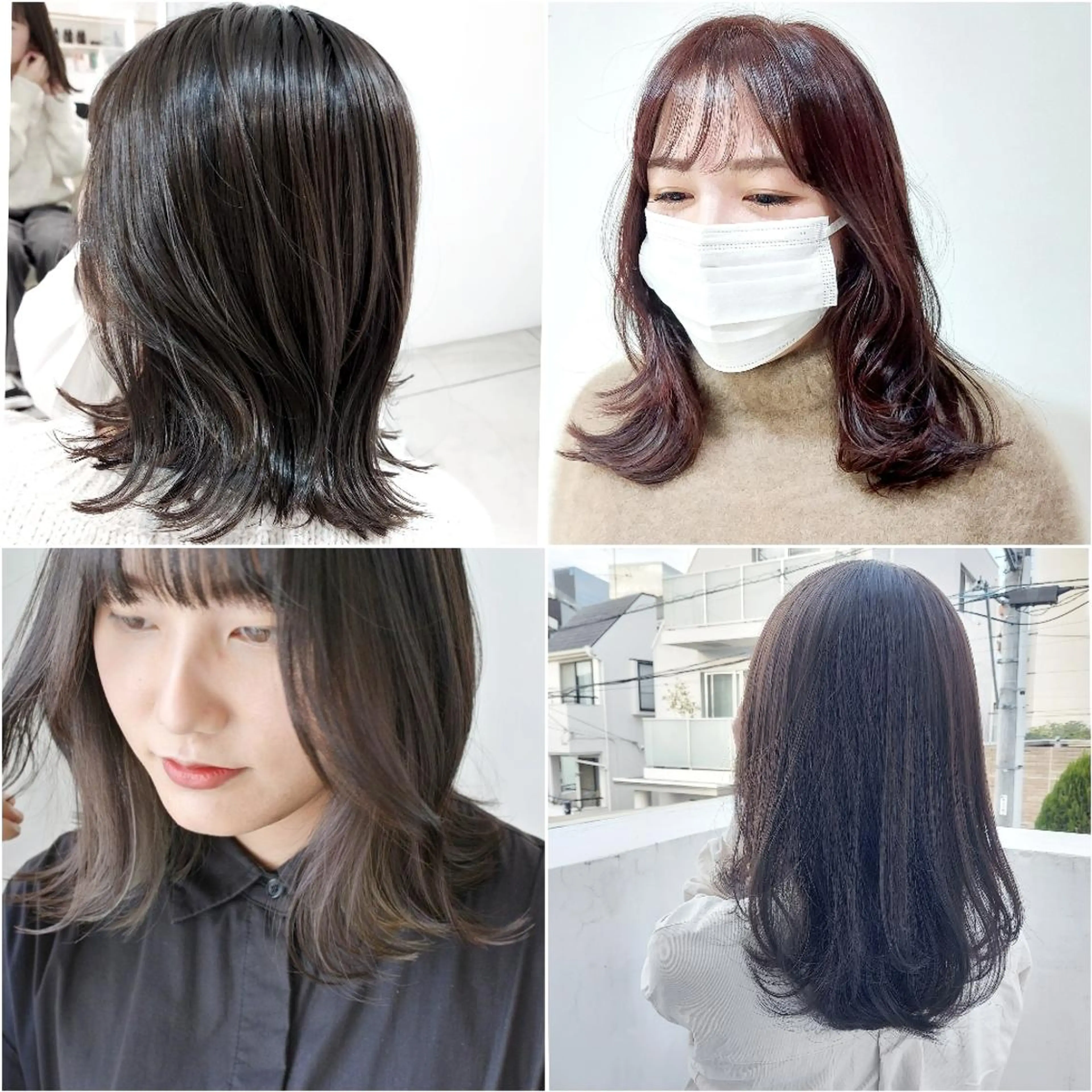 カラー ブリーチ 透明感カラー ブリーチなしカラー 樋口 千尋のヘアスタイル
