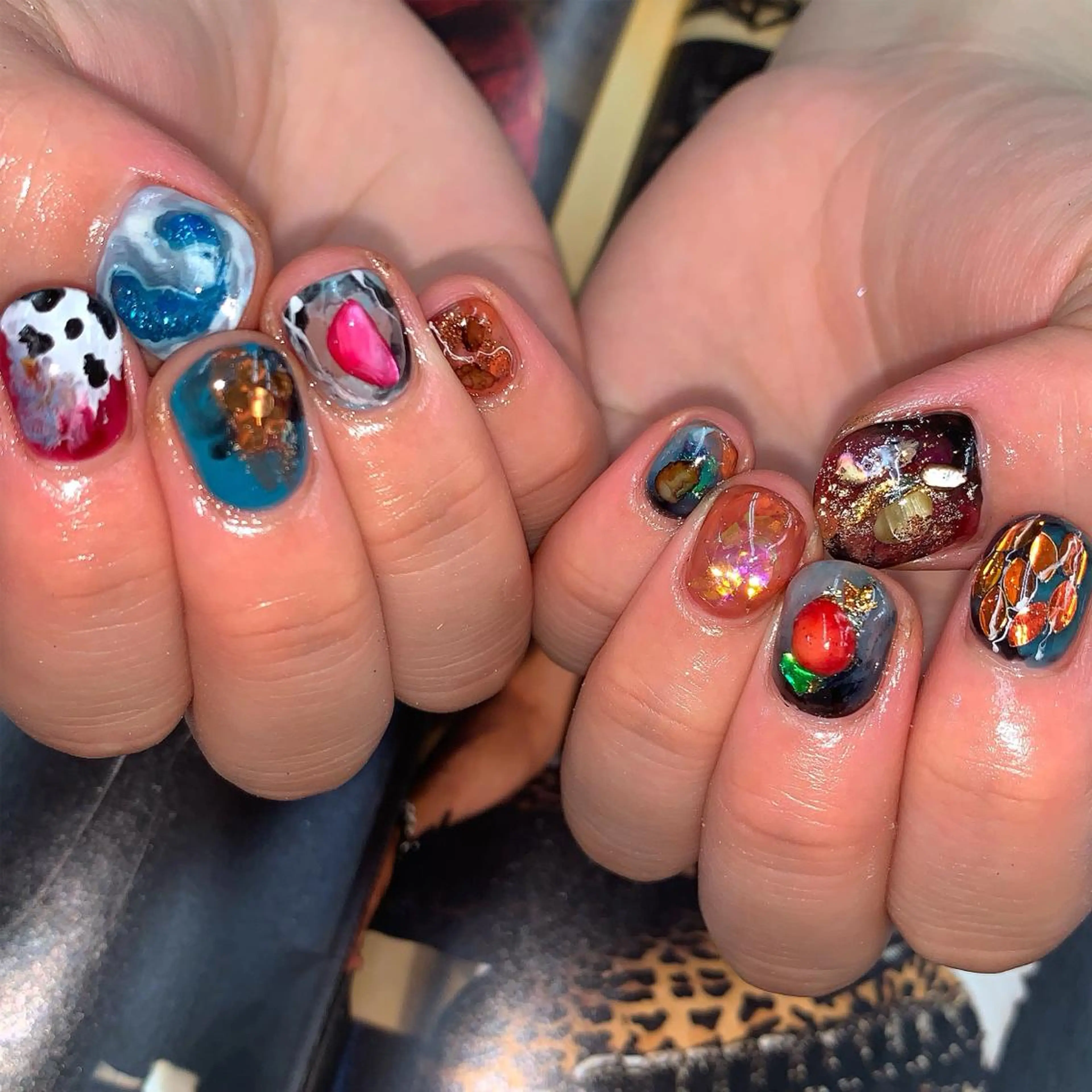 ネイル ハンドネイル go today sharesalon所属・M misakiのネイルデザイン