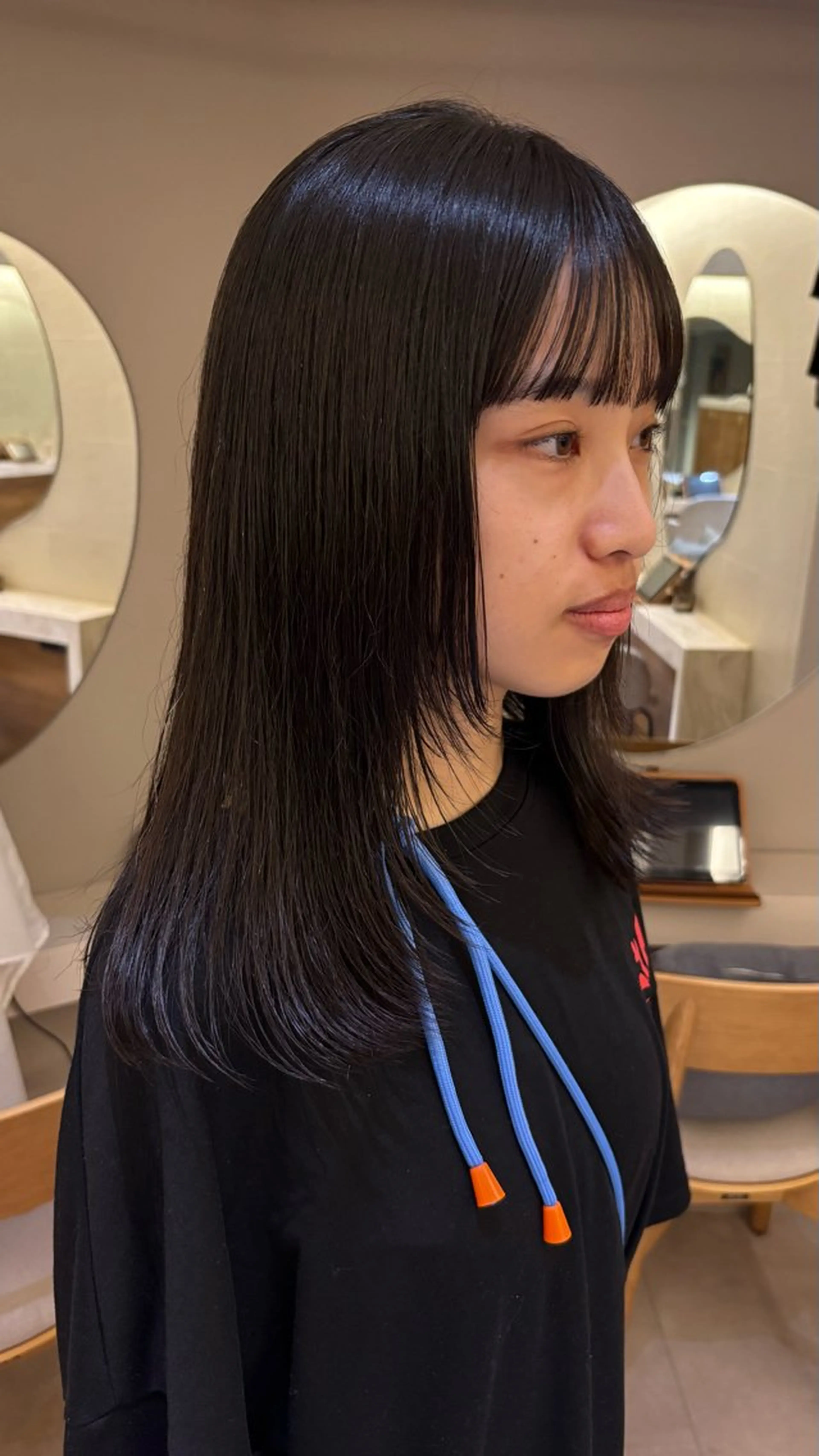 ミディアム サイトウ ナミ /無料カットモデルのヘアスタイル