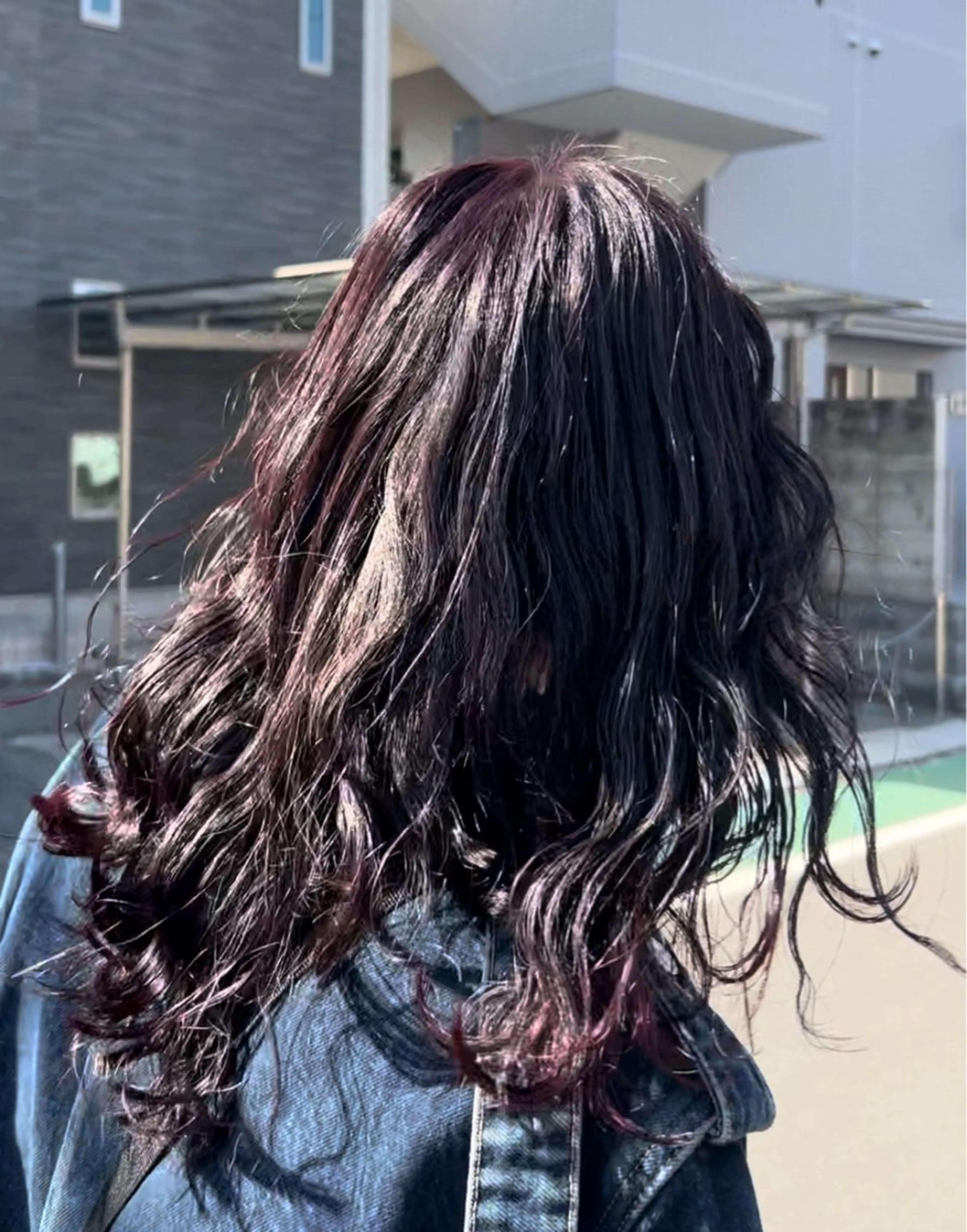 カラー バイオレットカラー 縮毛矯正 ✨メンズカット海老名 No.1/上田琉翔✨のヘアスタイル