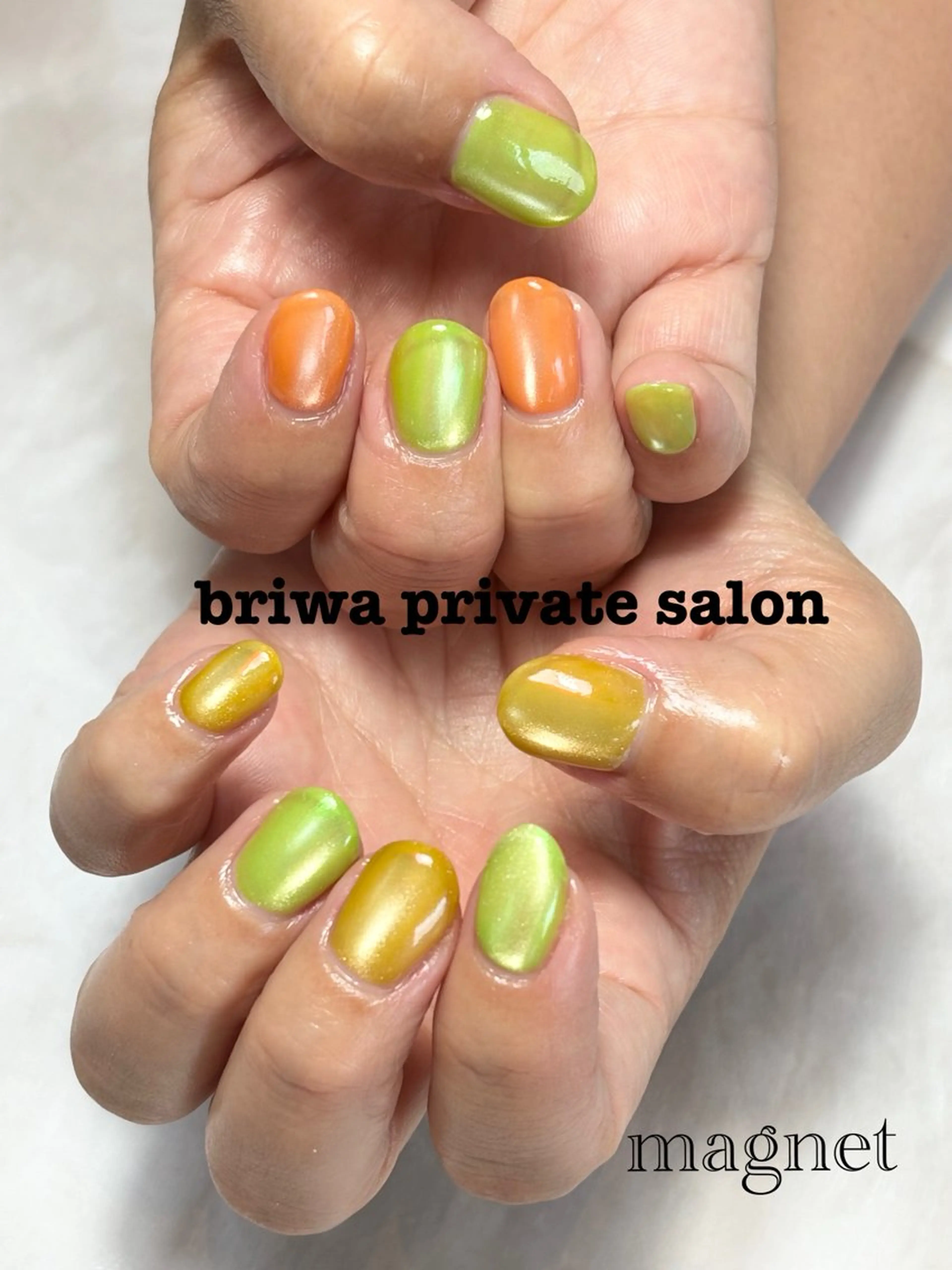ネイル ハンドネイル Briwa✨nail 💅enoi ❤︎のネイルデザイン