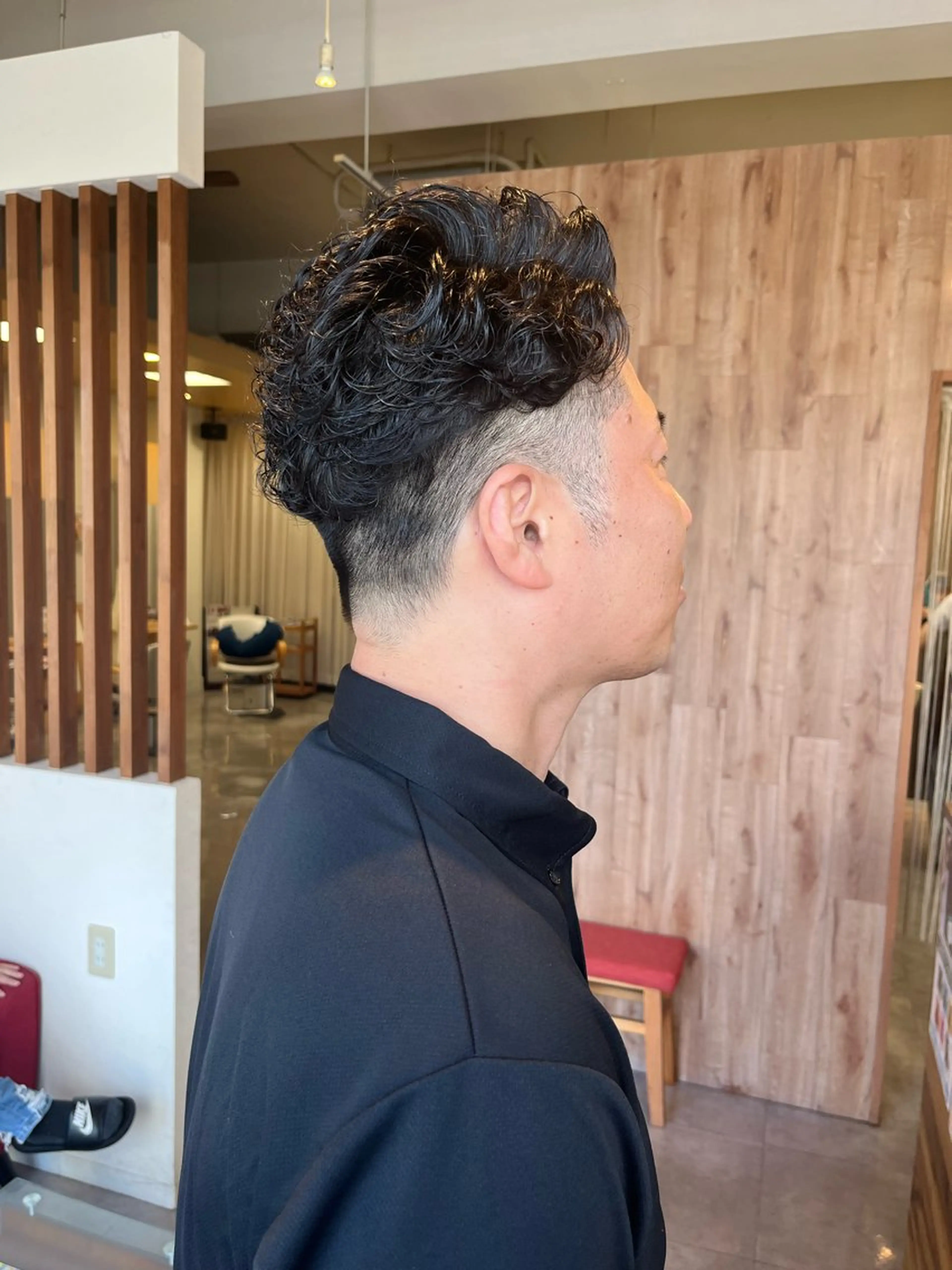 パーマ メンズ メンズパーマ カット Face-1所属・仲谷 直のヘアスタイル